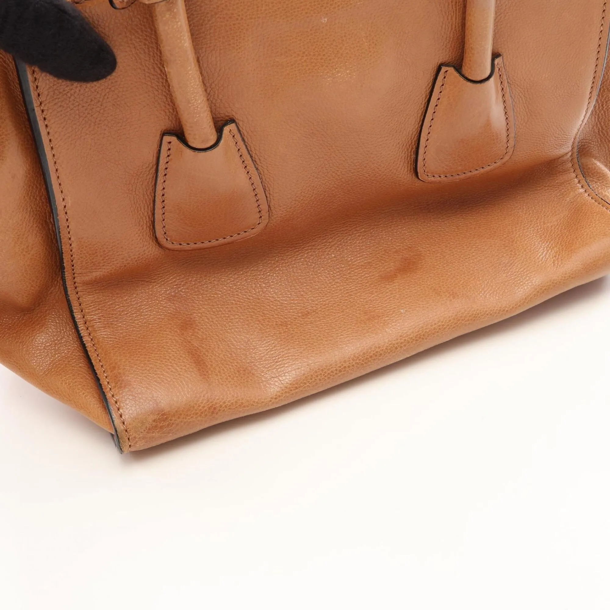 Leather Handbag (Pre-Owned) - Prada - Modalova
