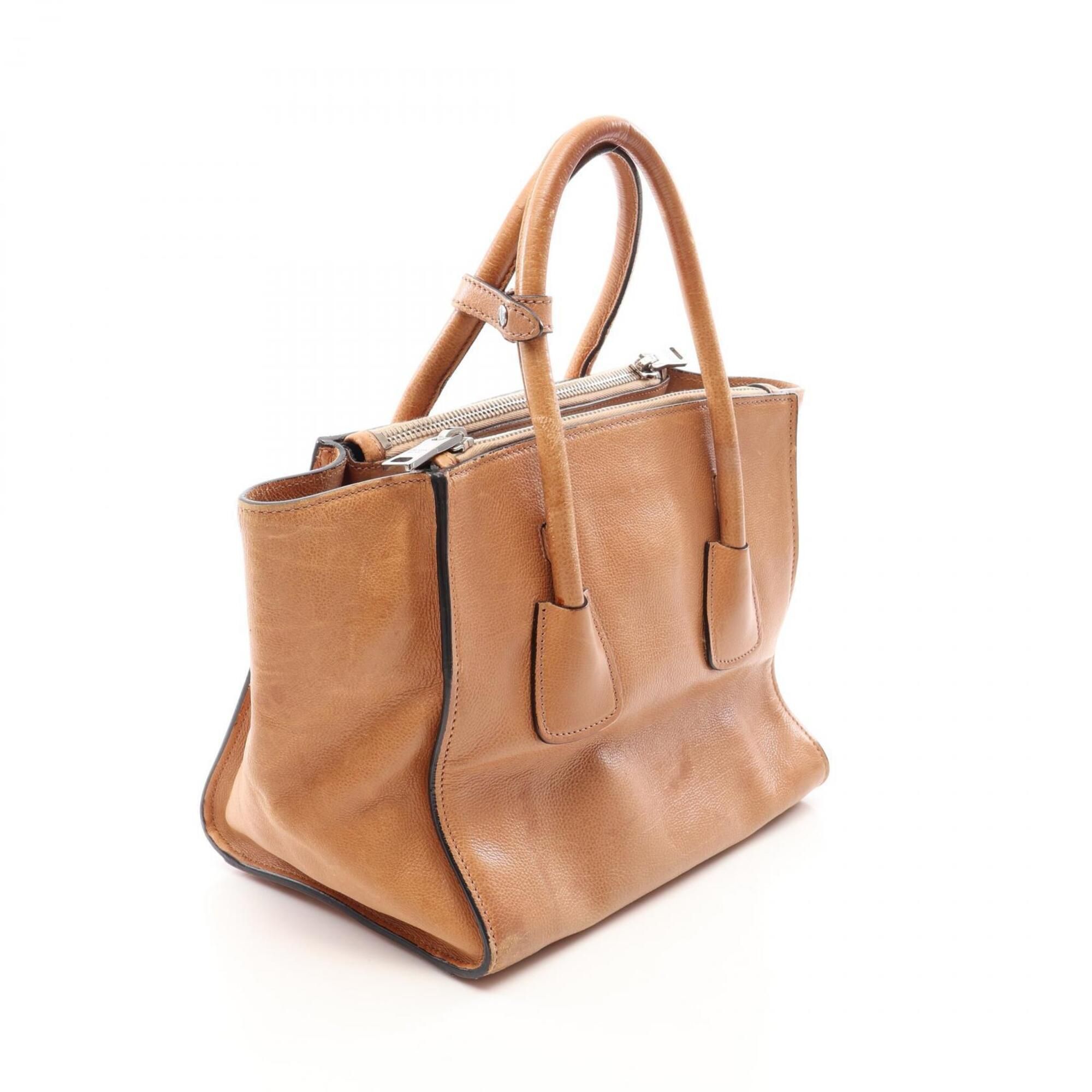 Leather Handbag (Pre-Owned) - Prada - Modalova