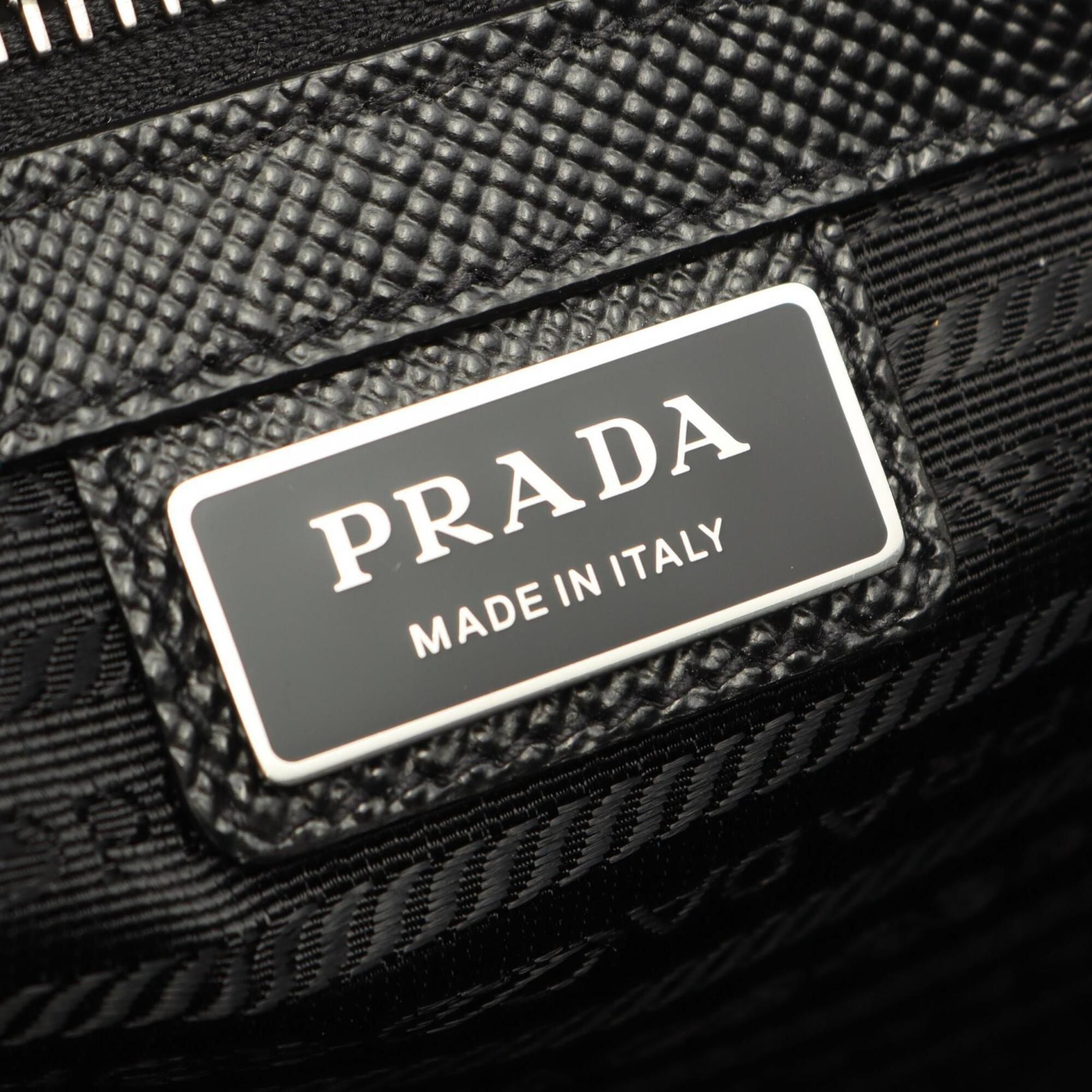 Saffiano Triangle Handbag Tote Bag (Pre-Owned) - Prada - Modalova