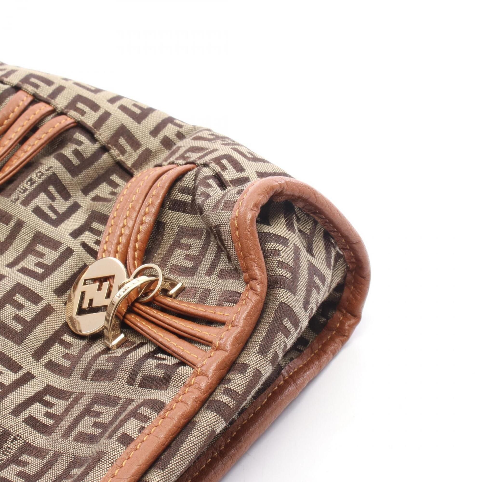 Canvas Leather Handbag (Pre-Owned) - Fendi - Modalova