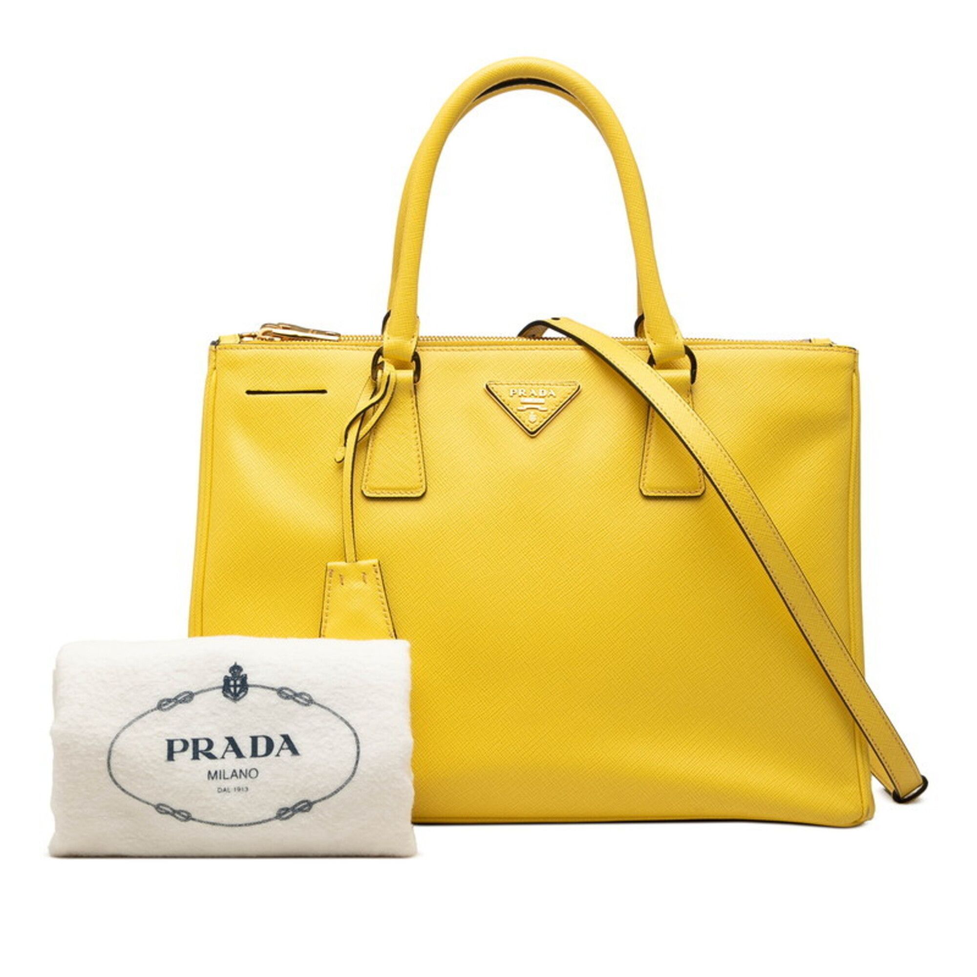 Leather Handbag Shoulder Bag (Pre-Owned) - Prada - Modalova