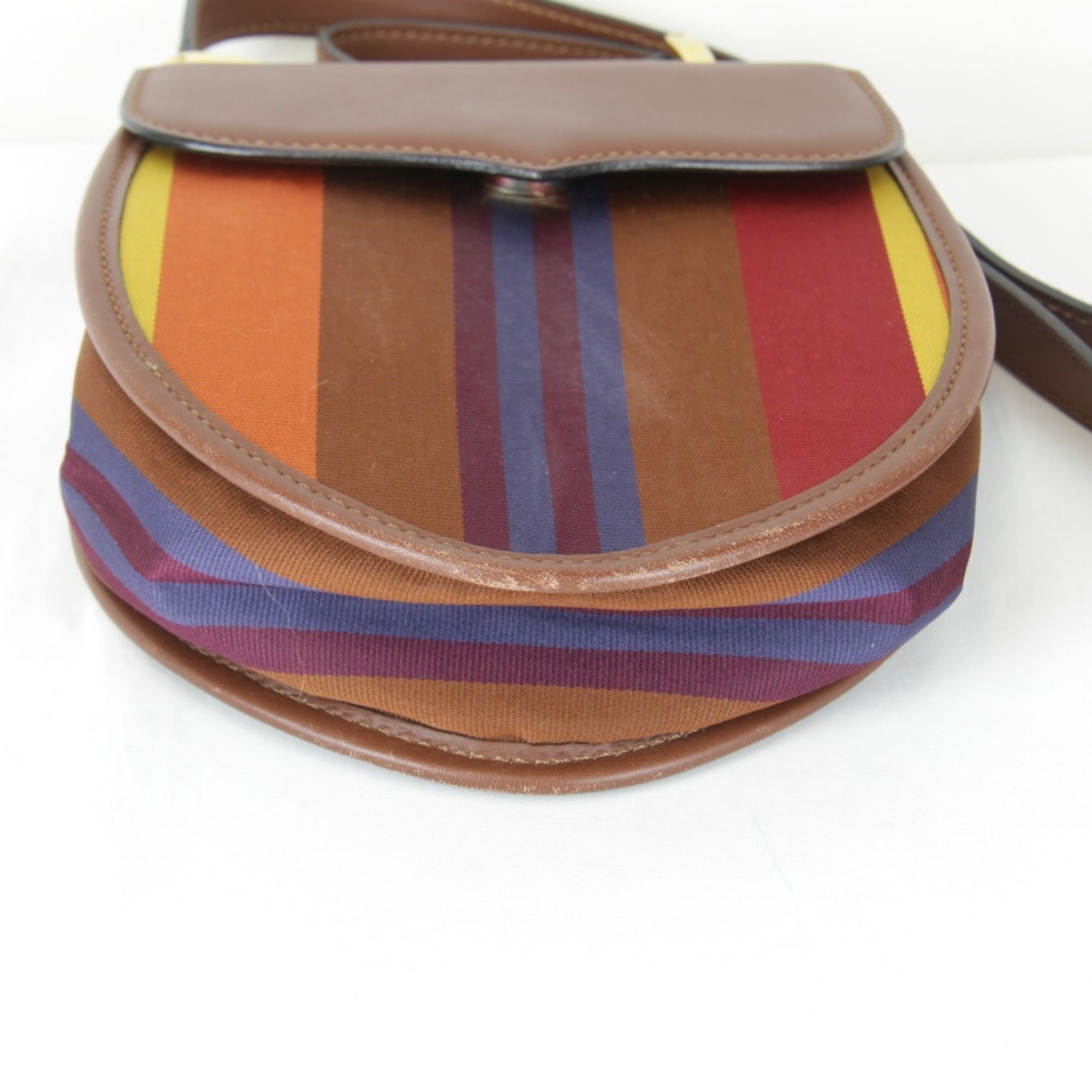 Canvas Leather Shoulder Bag (Pre-Owned) - Celine - Modalova