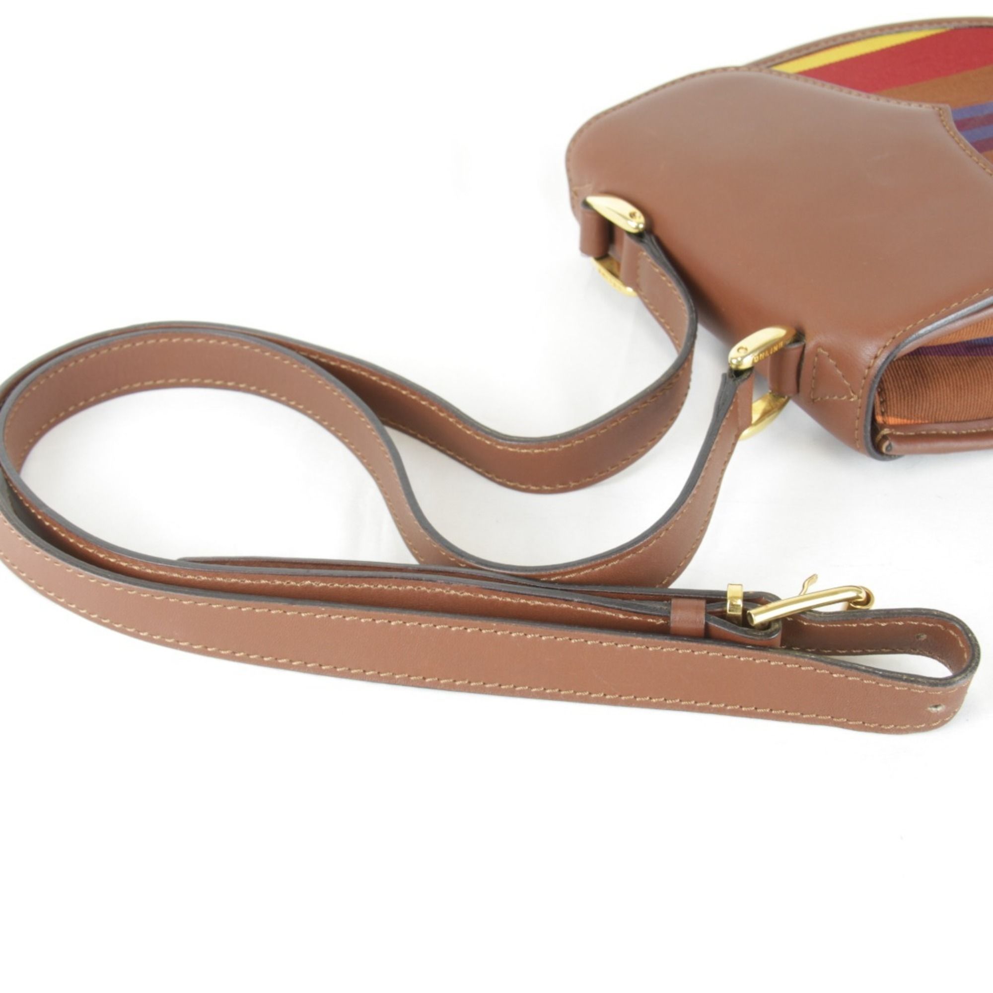 Canvas Leather Shoulder Bag (Pre-Owned) - Celine - Modalova