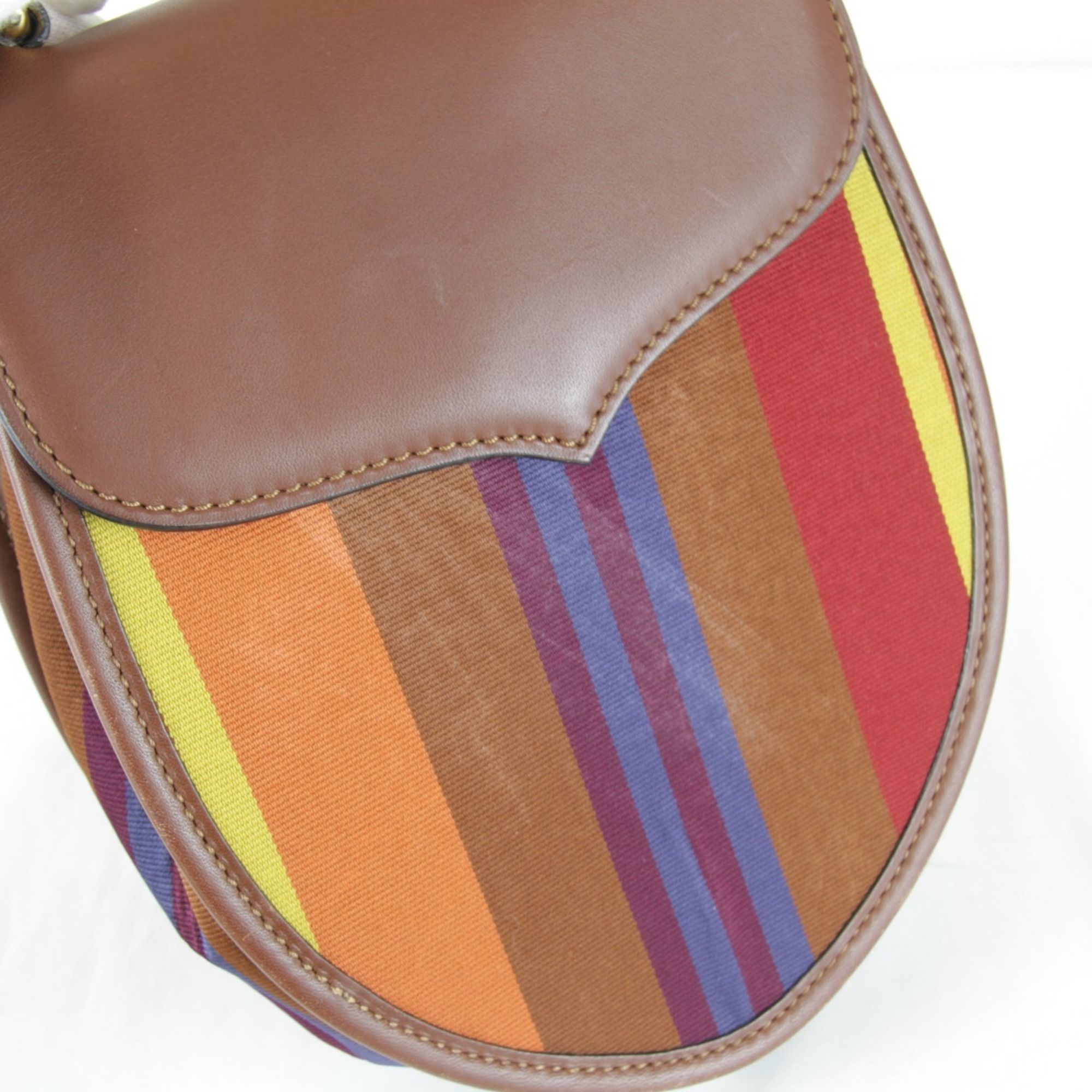 Canvas Leather Shoulder Bag (Pre-Owned) - Celine - Modalova