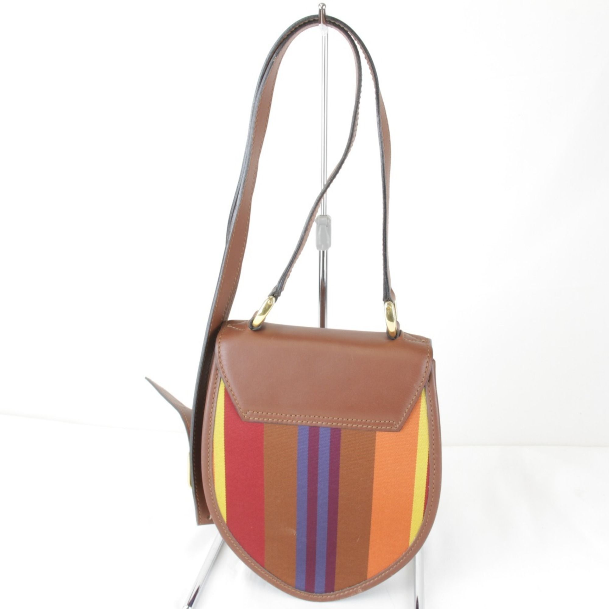 Canvas Leather Shoulder Bag (Pre-Owned) - Celine - Modalova
