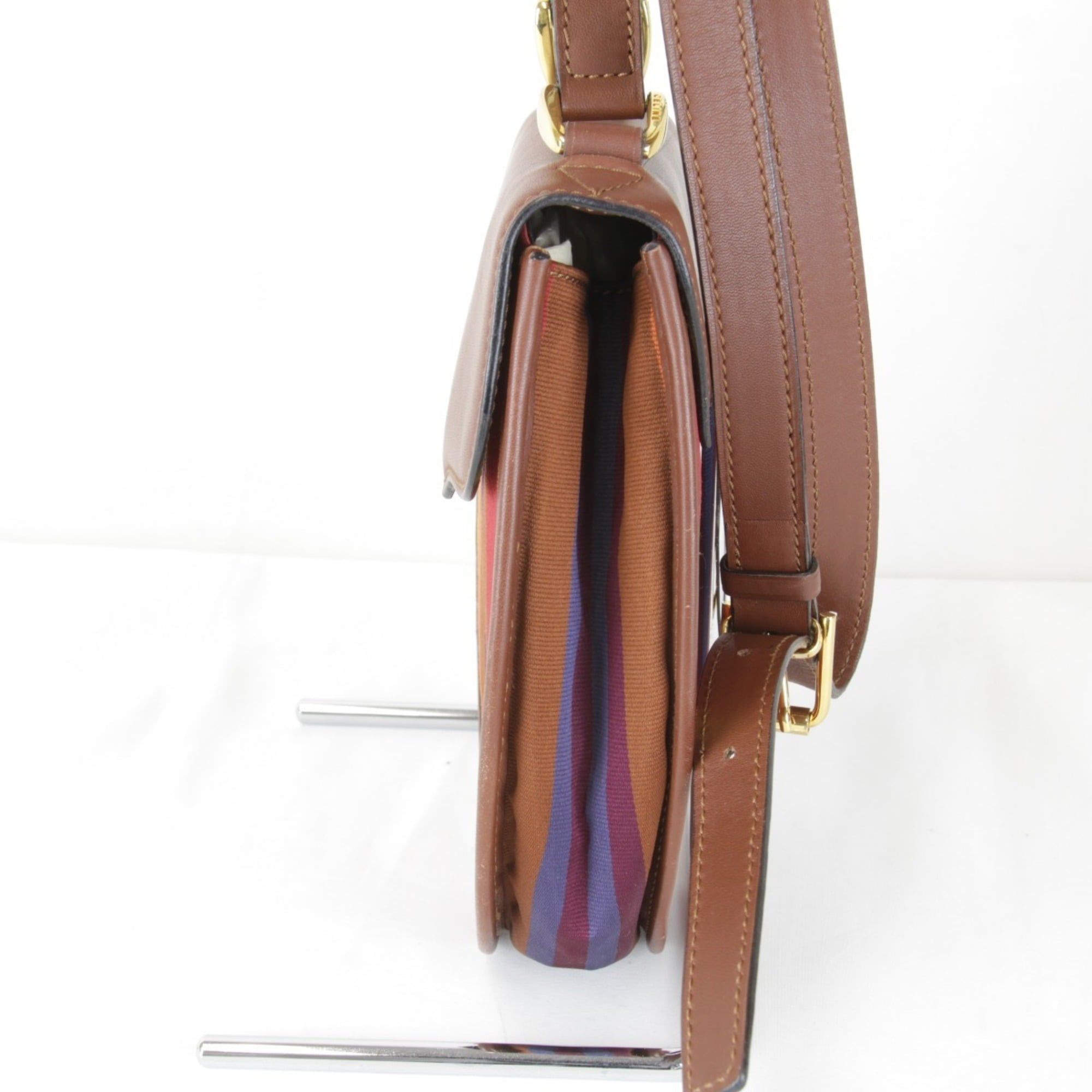 Canvas Leather Shoulder Bag (Pre-Owned) - Celine - Modalova