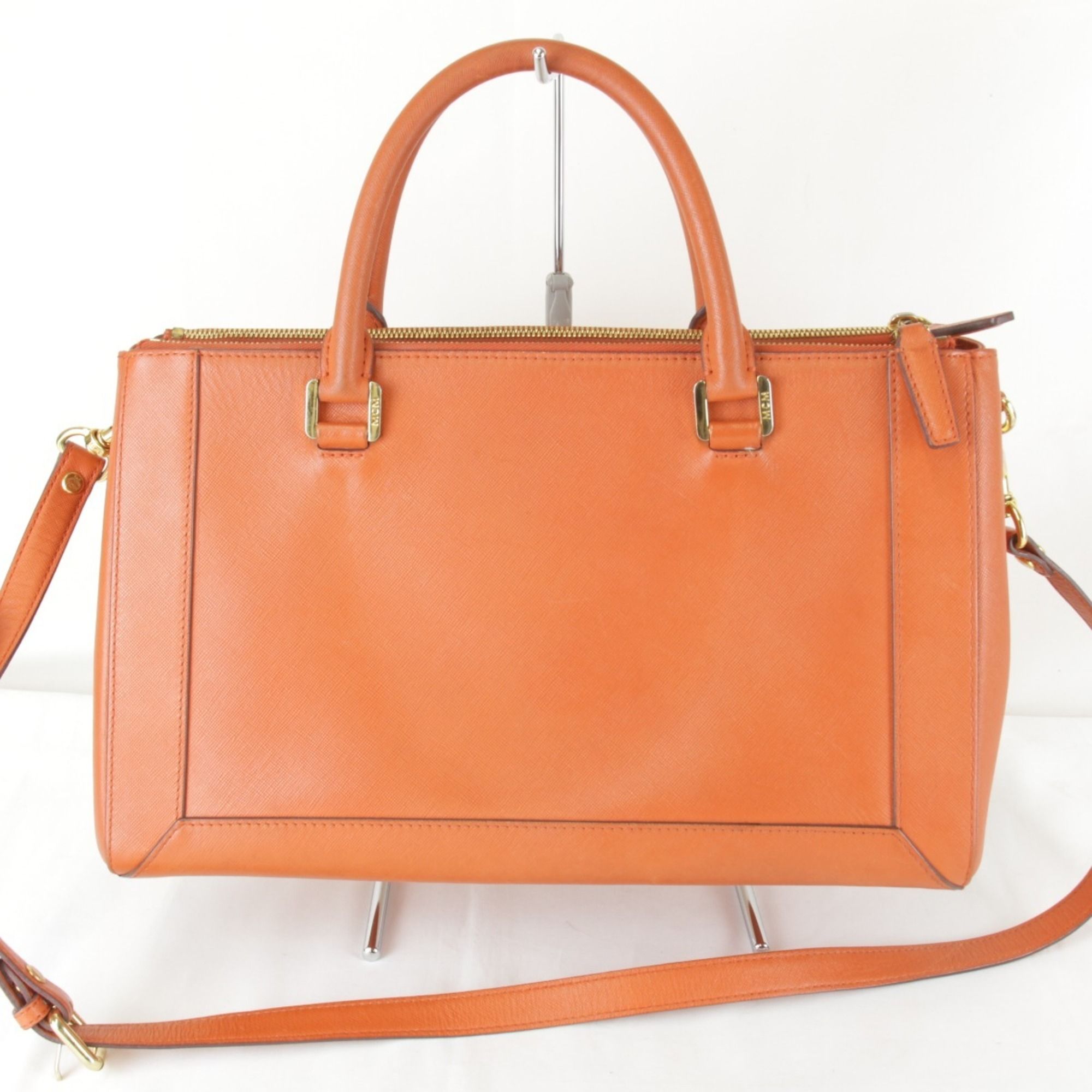 Leather Shoulder Bag (Pre-Owned) - MCM - Modalova