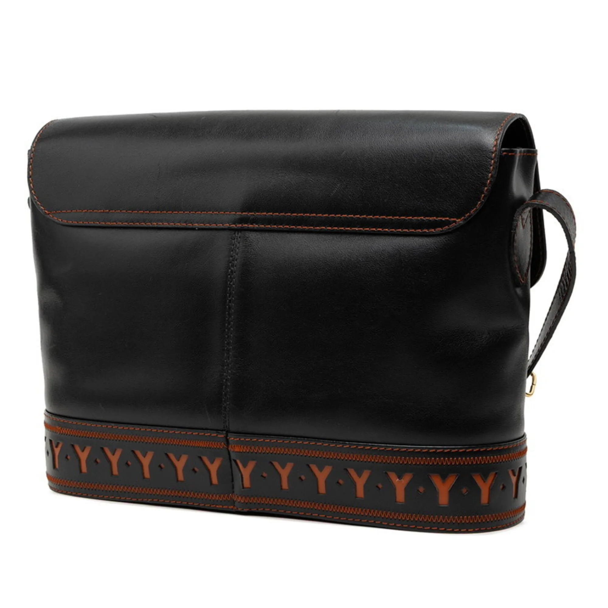 Leather Shoulder Bag (Pre-Owned) - Saint Laurent - Modalova