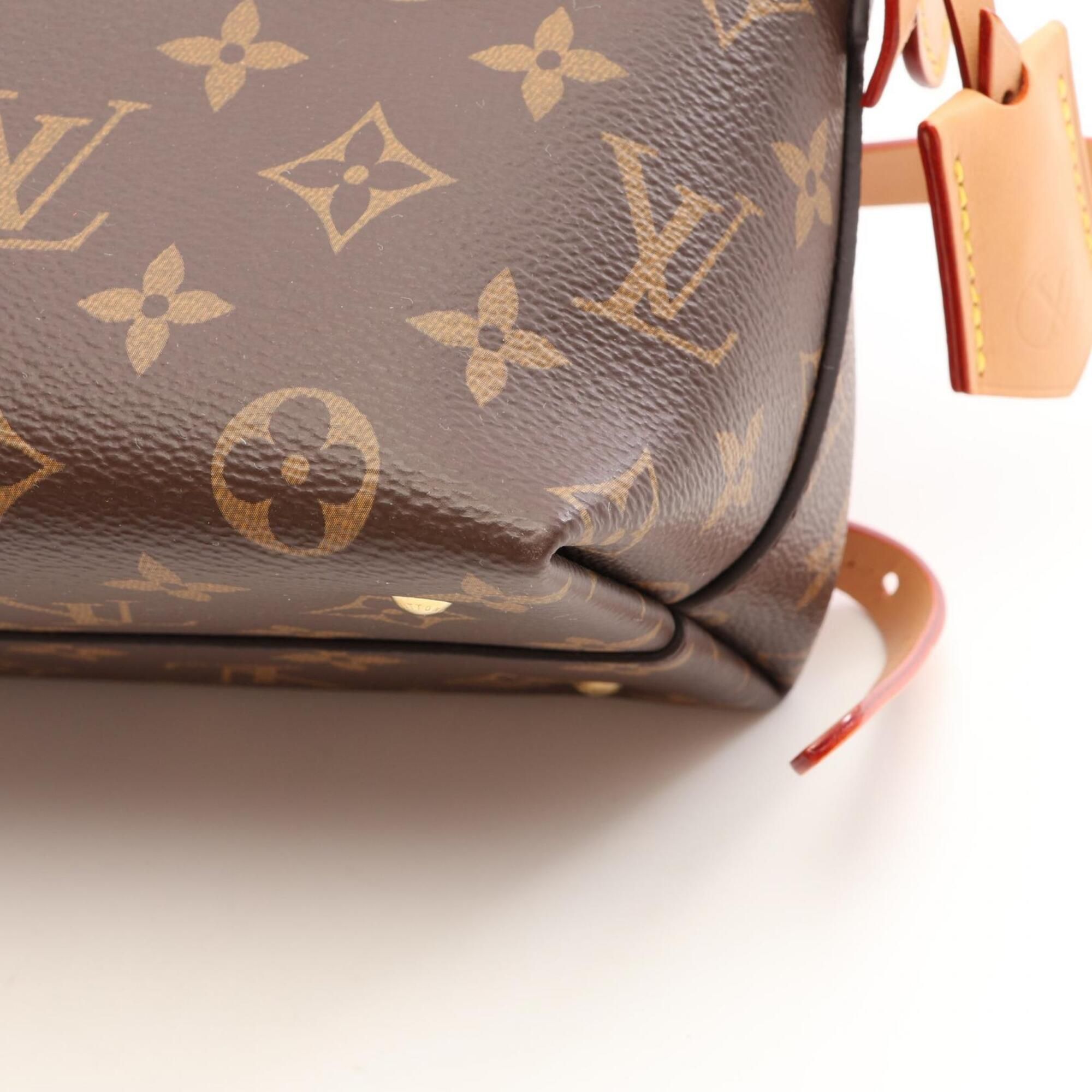 Coated Canvas Leather Backpack Handbag (Pre-Owned) - Louis Vuitton - Modalova