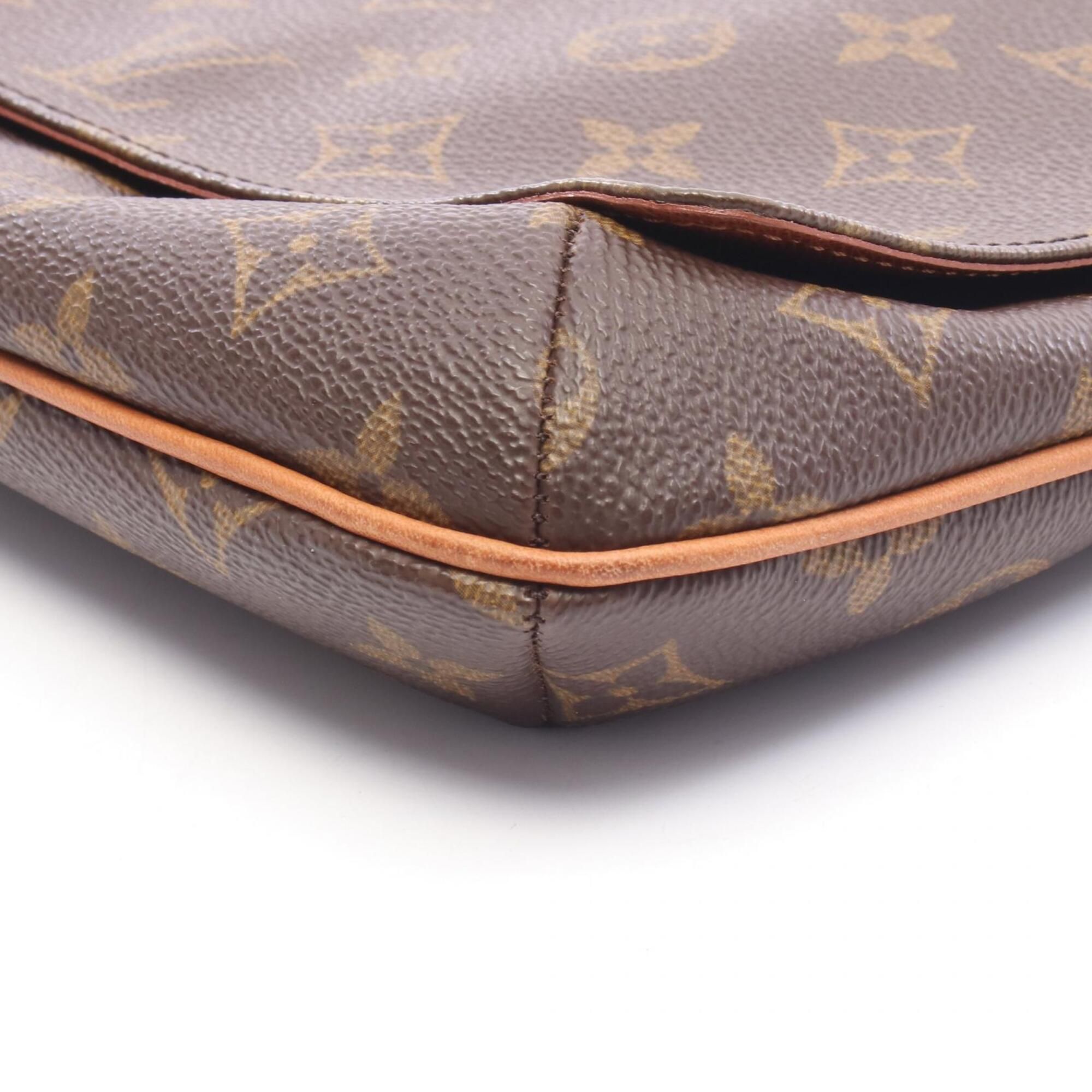 Coated Canvas Leather Handbag Shoulder Bag (Pre-Owned) - Louis Vuitton - Modalova