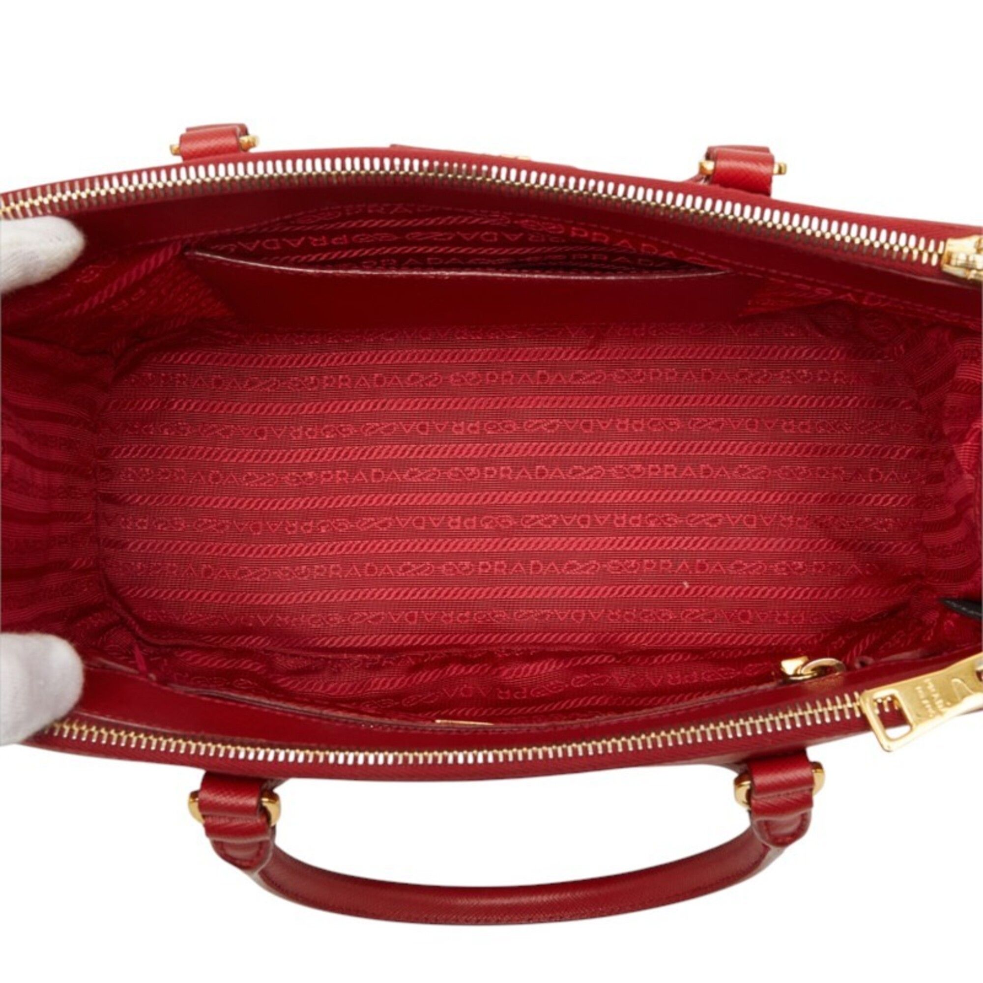 Leather Handbag Shoulder Bag (Pre-Owned) - Prada - Modalova