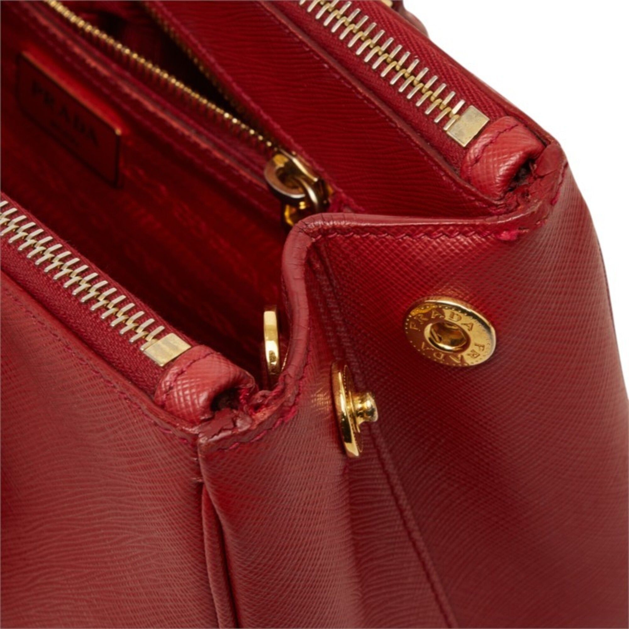 Leather Handbag Shoulder Bag (Pre-Owned) - Prada - Modalova