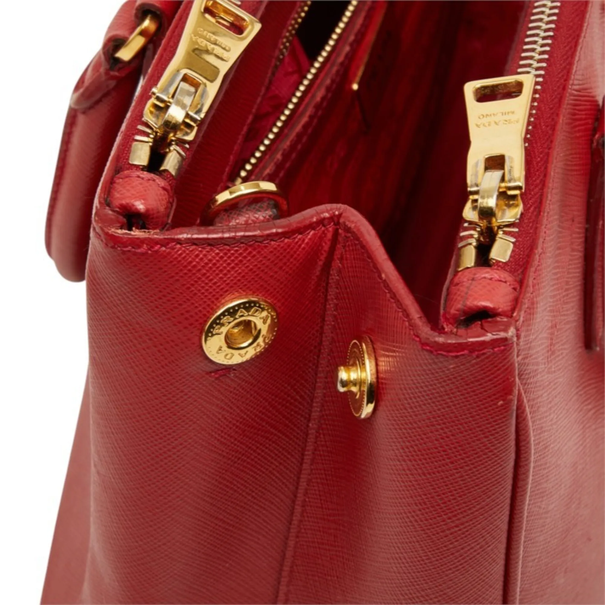 Leather Handbag Shoulder Bag (Pre-Owned) - Prada - Modalova