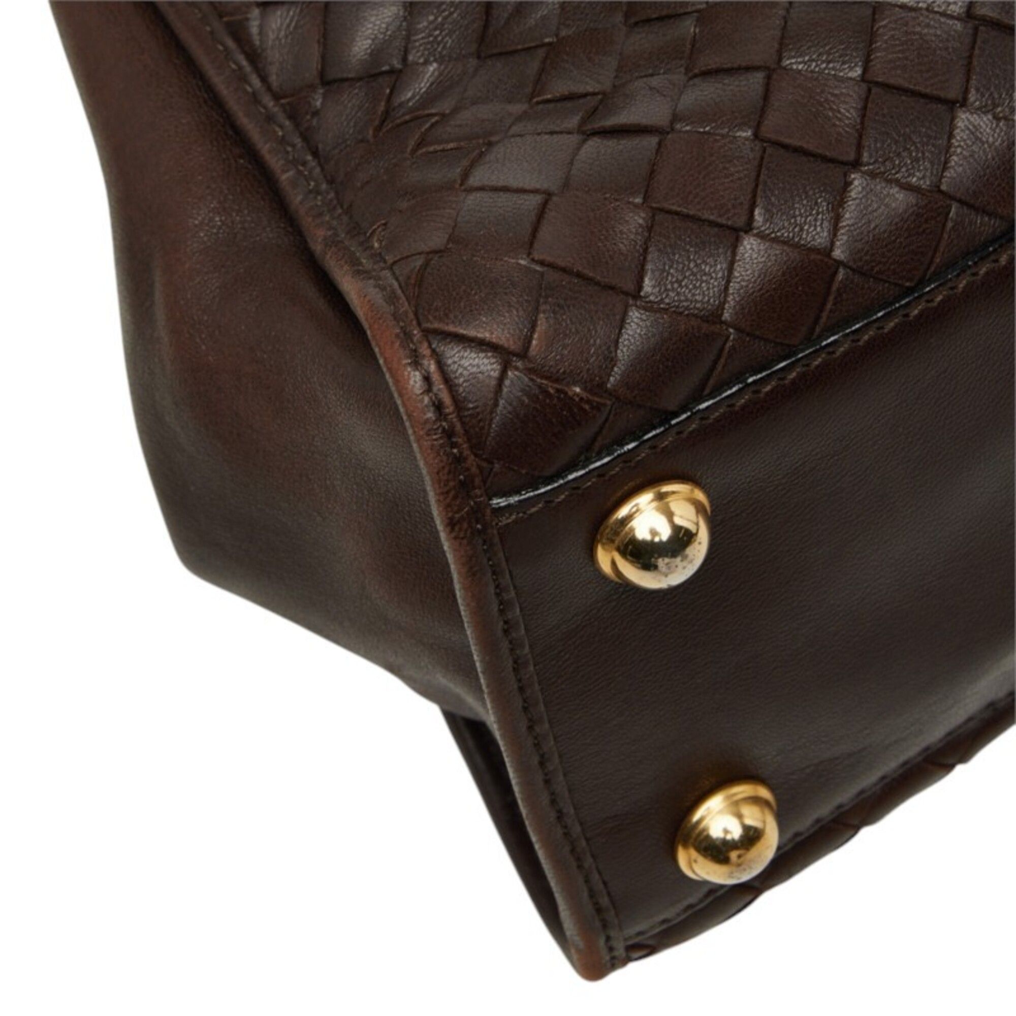 Leather Handbag Shoulder Bag (Pre-Owned) - Bottega Veneta - Modalova