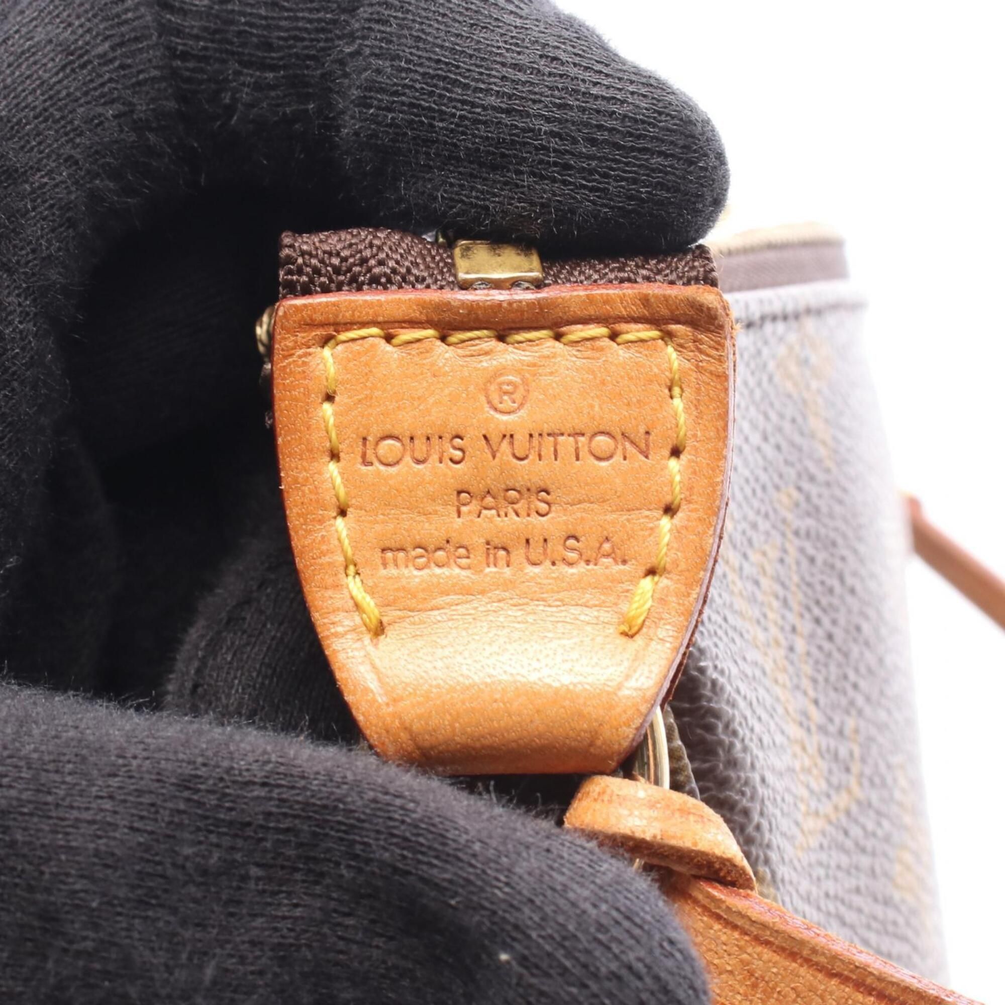 Monogram Leather Handbag (Pre-Owned) - Louis Vuitton - Modalova