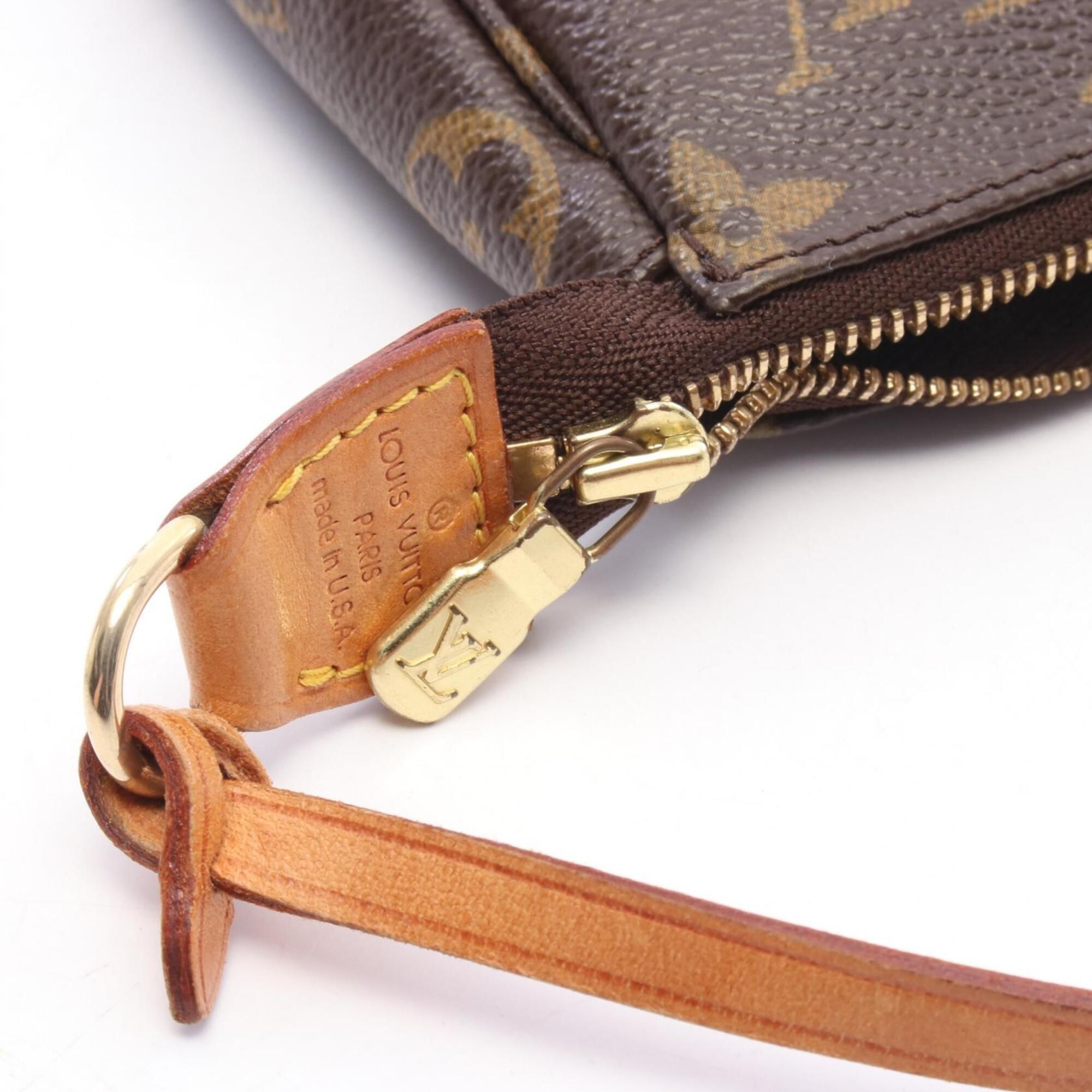 Monogram Leather Handbag (Pre-Owned) - Louis Vuitton - Modalova