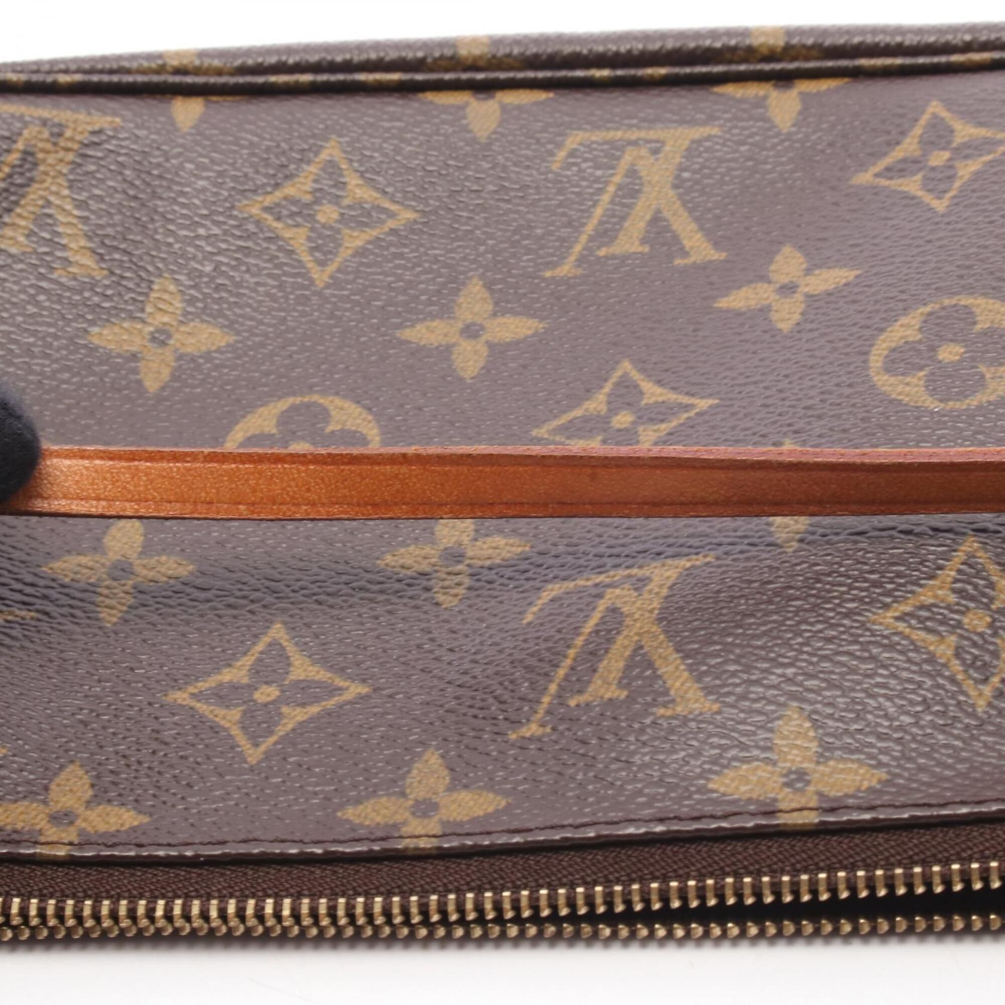 Monogram Leather Handbag (Pre-Owned) - Louis Vuitton - Modalova