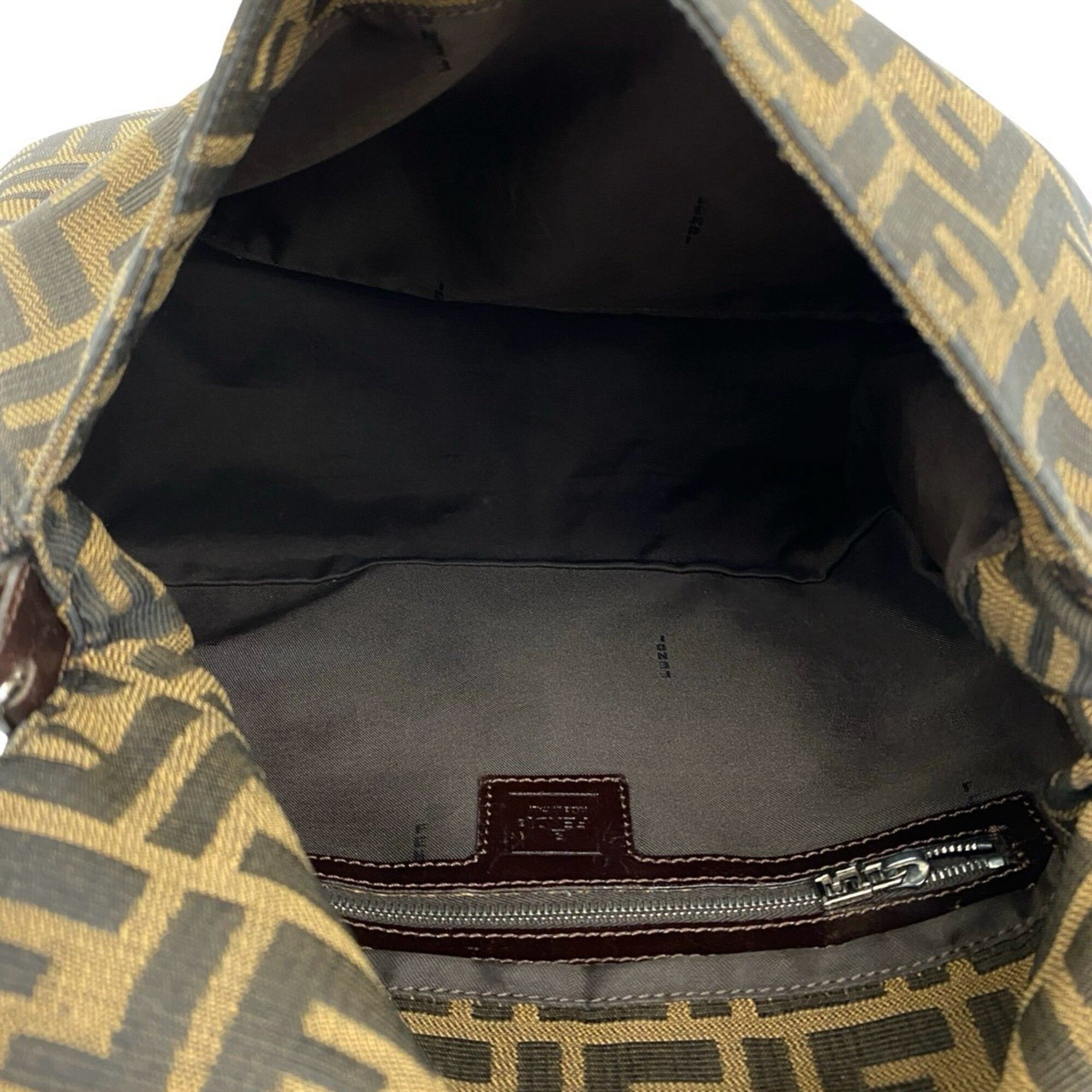 Canvas Leather Shoulder Bag (Pre-Owned) - Fendi - Modalova