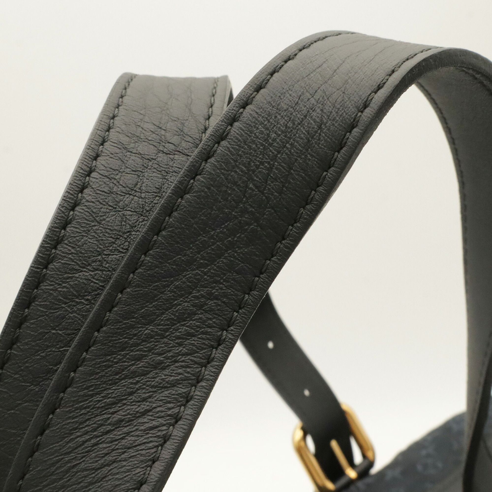 Canvas Leather Boston Bag Shoulder Bag (Pre-Owned) - Louis Vuitton - Modalova