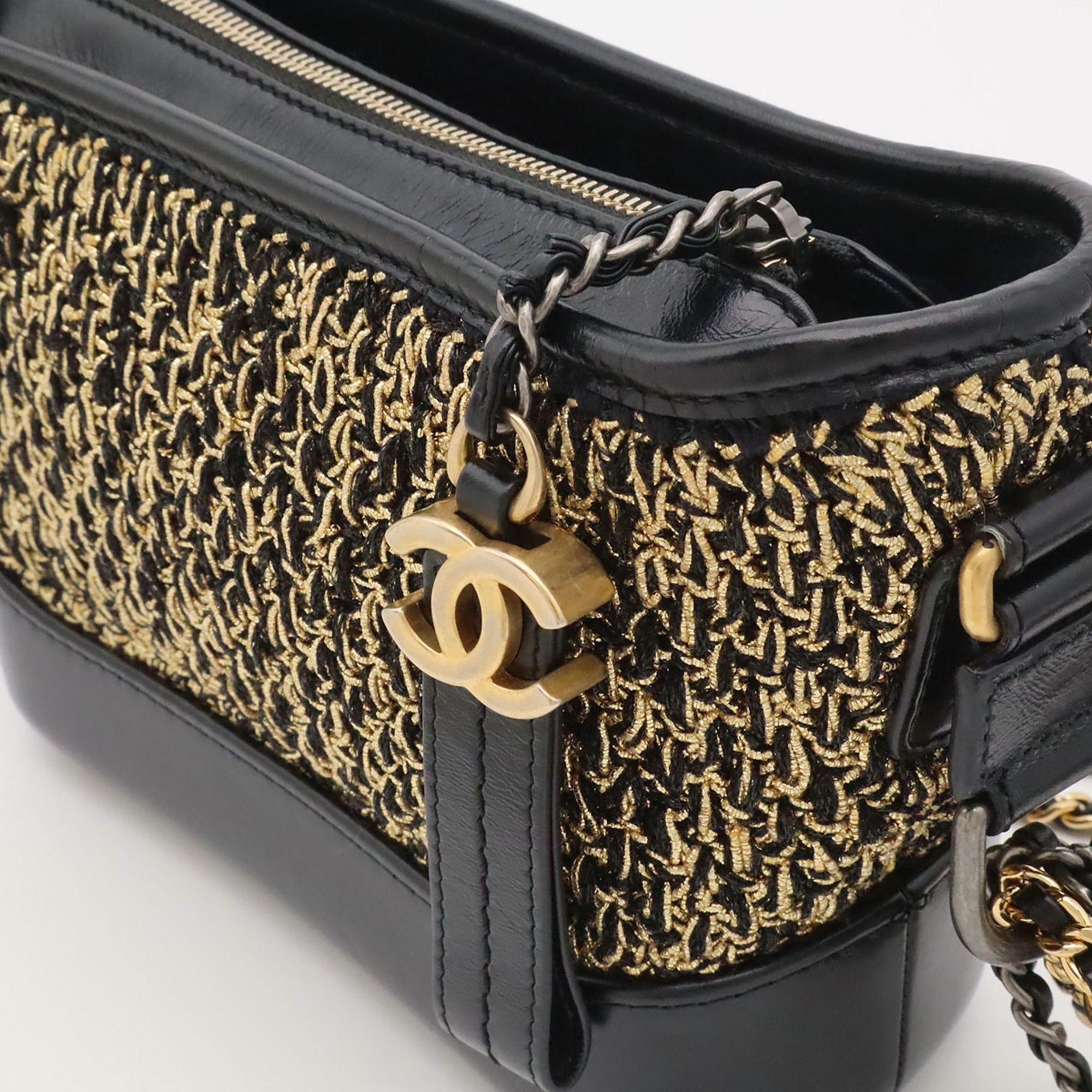Tweed Leather Shoulder Bag (Pre-Owned) - Chanel - Modalova