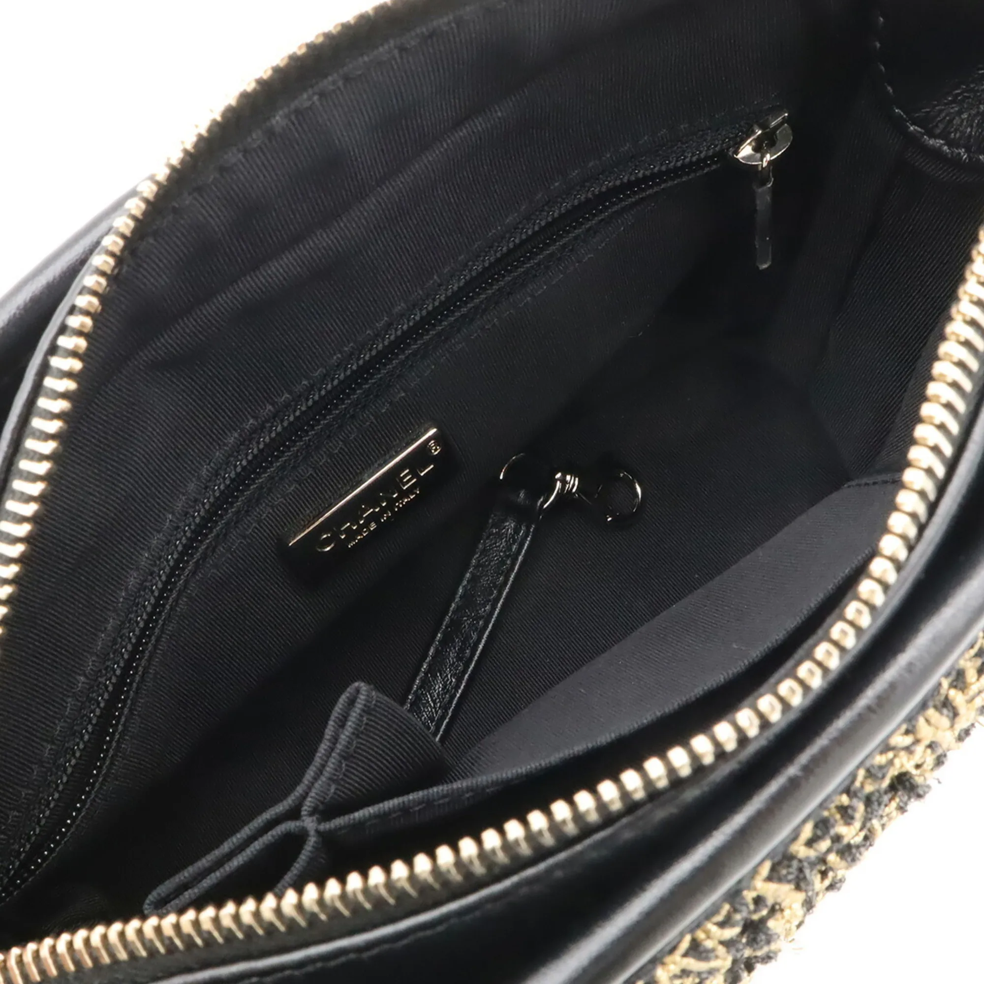 Tweed Leather Shoulder Bag (Pre-Owned) - Chanel - Modalova