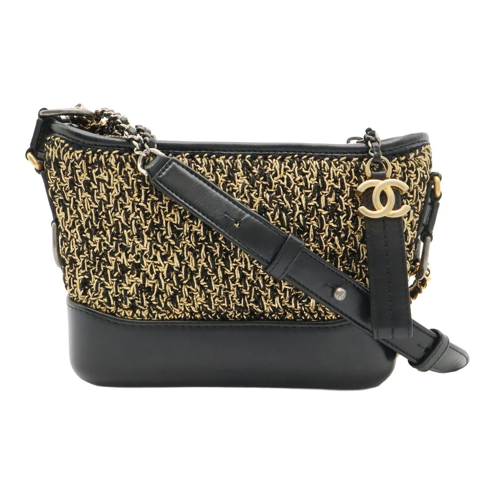 Tweed Leather Shoulder Bag (Pre-Owned) - Chanel - Modalova
