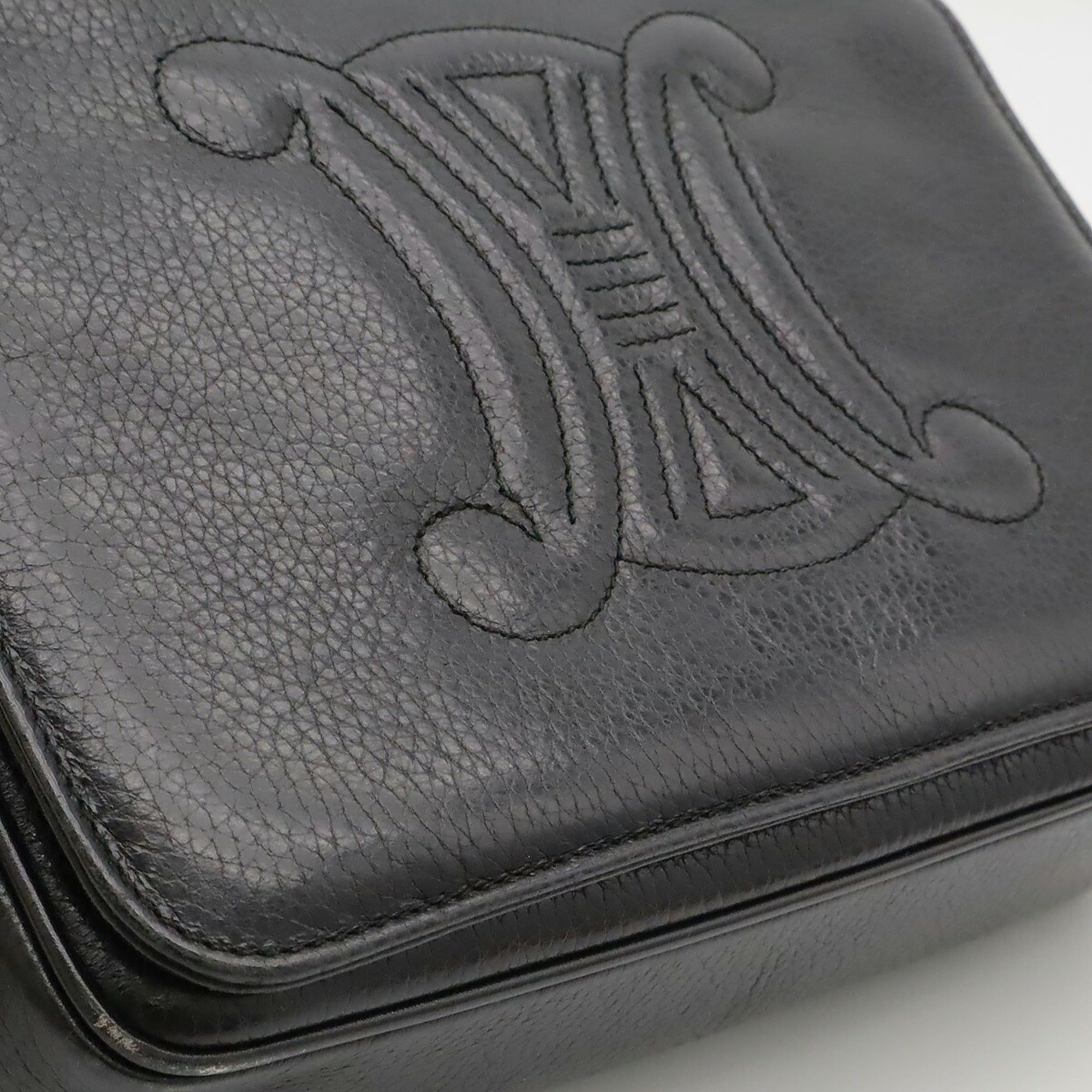 Macadam Leather Shoulder Bag (Pre-Owned) - Celine - Modalova