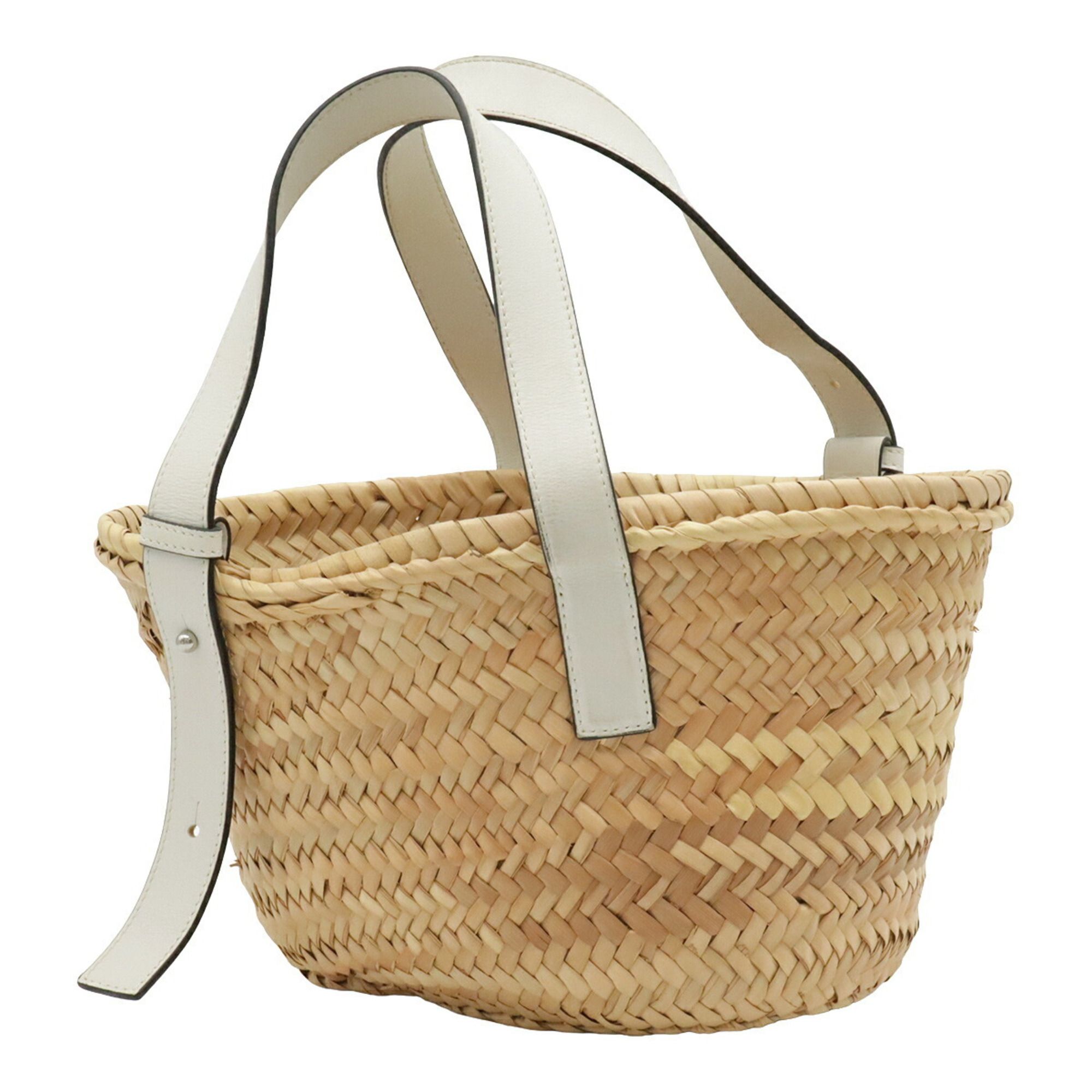 Leather Basket Handbag (Pre-Owned) - Loewe - Modalova