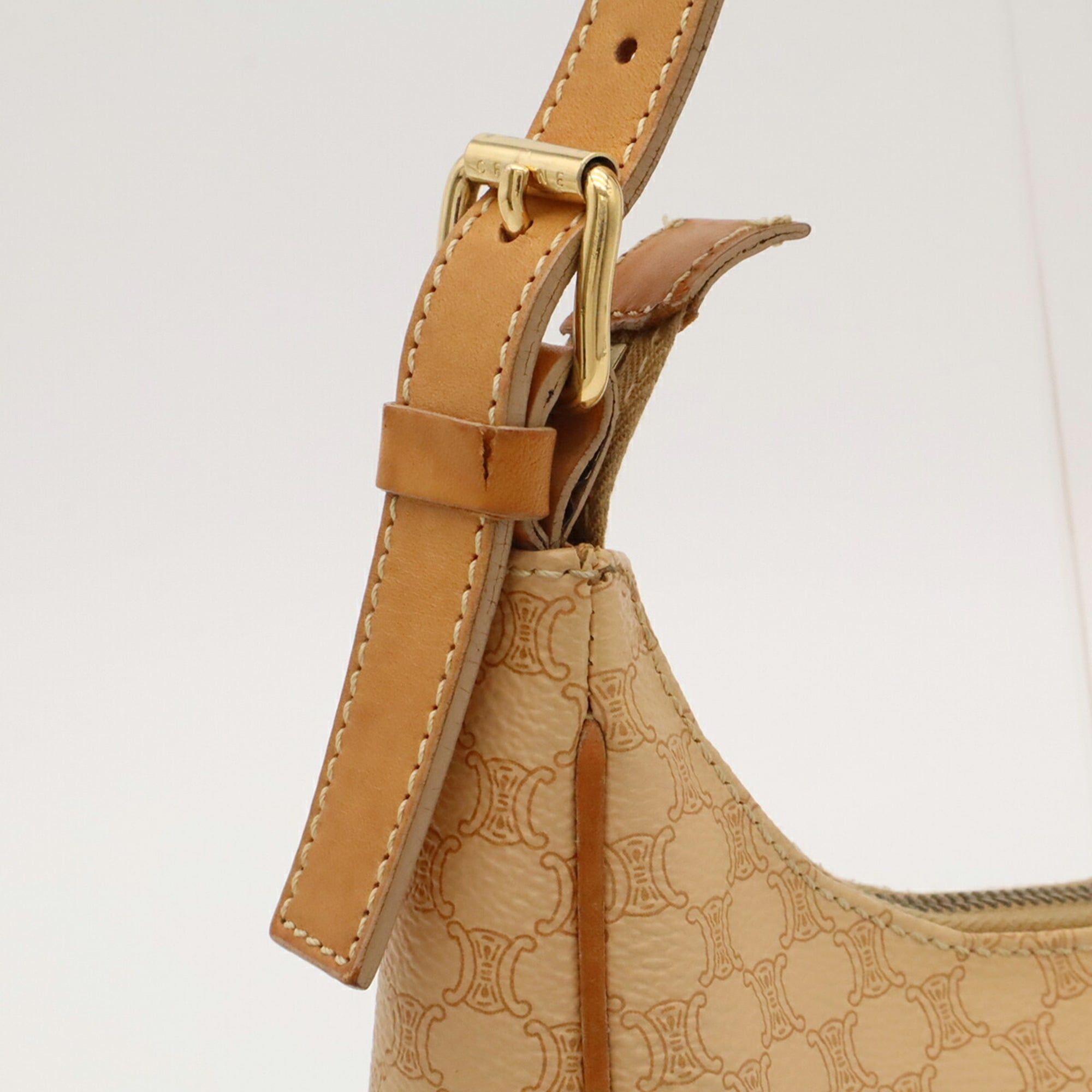 Macadam Coated Canvas Leather Handbag (Pre-Owned) - Celine - Modalova