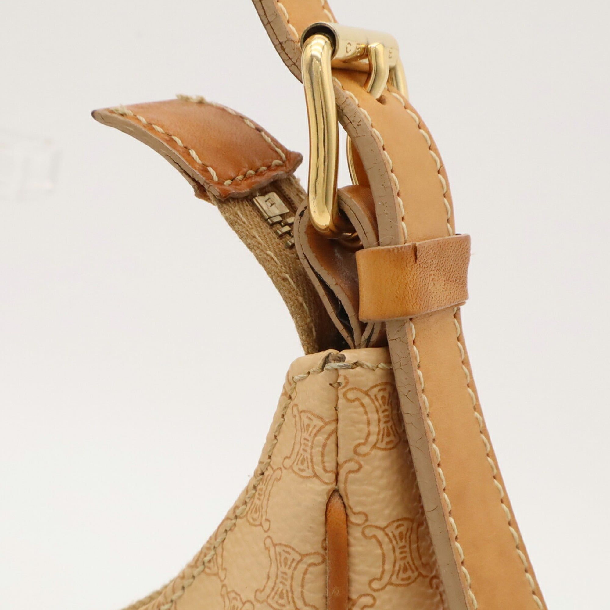 Macadam Coated Canvas Leather Handbag (Pre-Owned) - Celine - Modalova