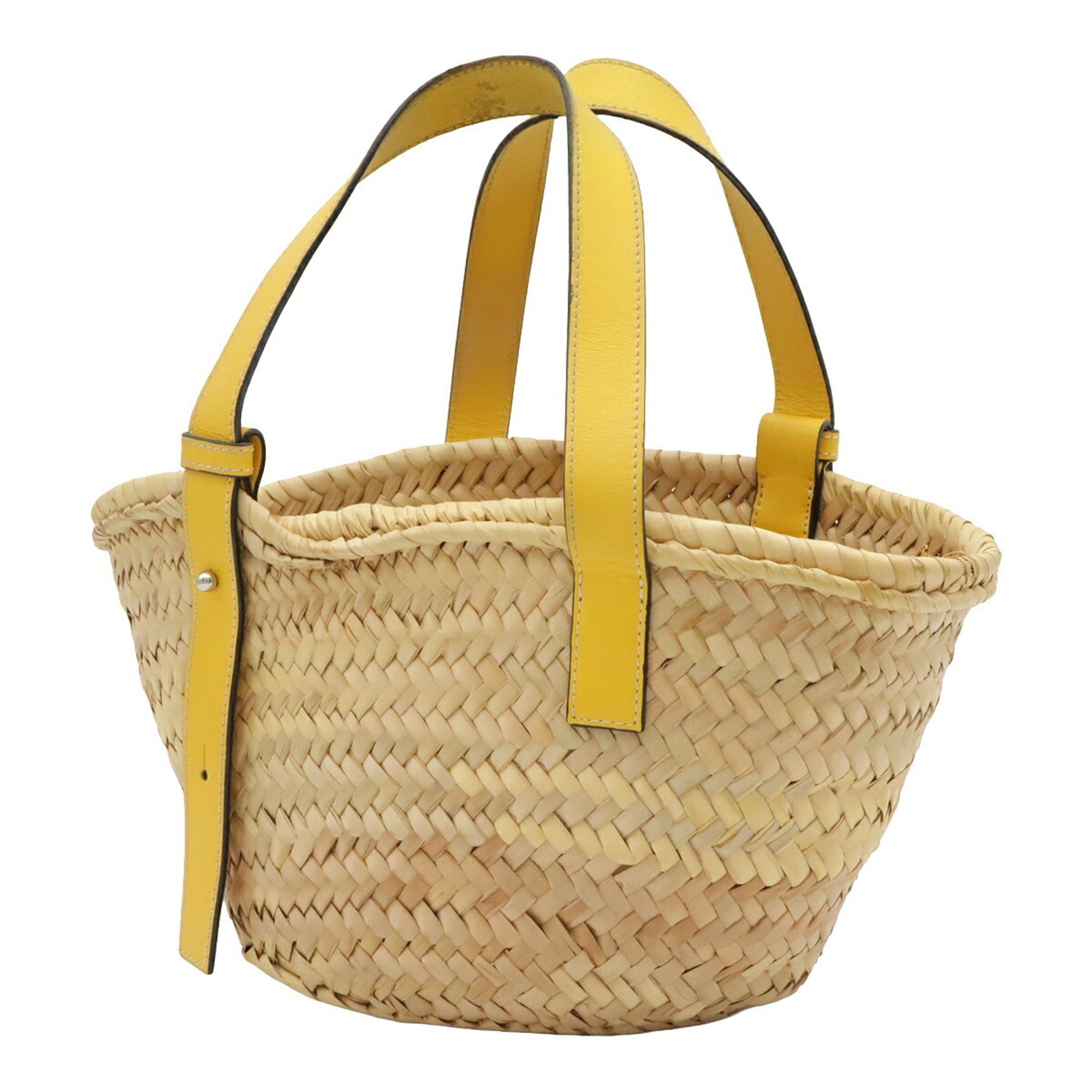 Leather Basket Handbag (Pre-Owned) - Loewe - Modalova