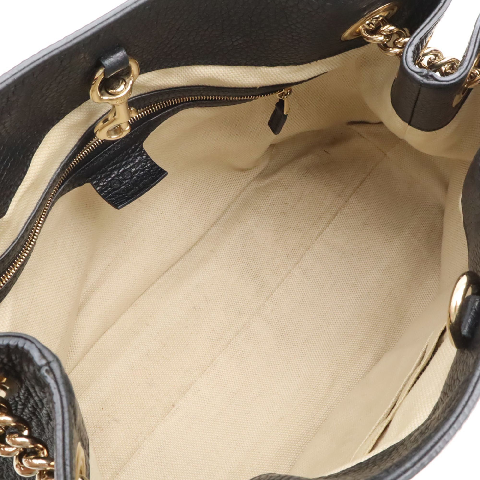 Leather Tote Bag (Pre-Owned) - Gucci - Modalova