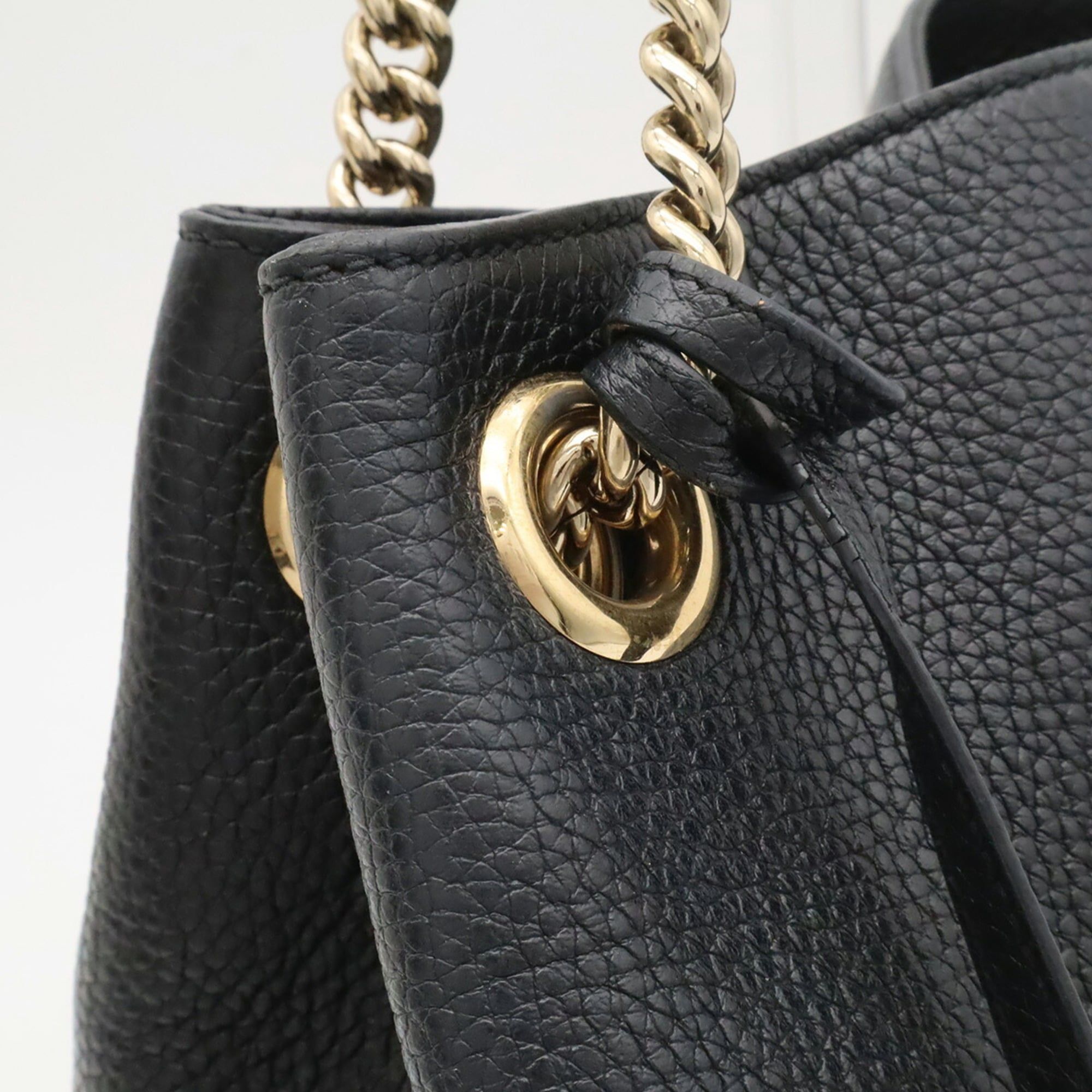 Leather Tote Bag (Pre-Owned) - Gucci - Modalova