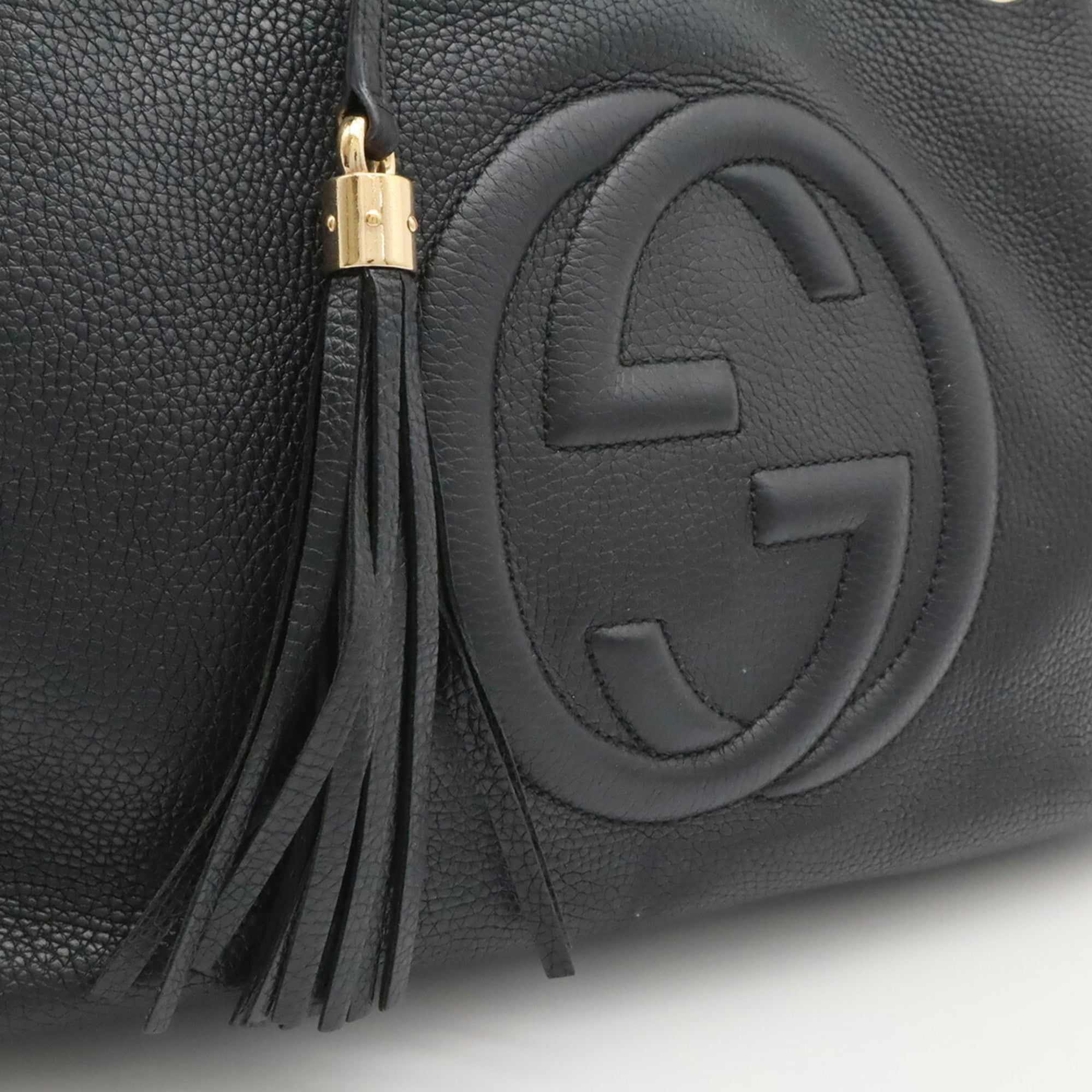 Leather Tote Bag (Pre-Owned) - Gucci - Modalova