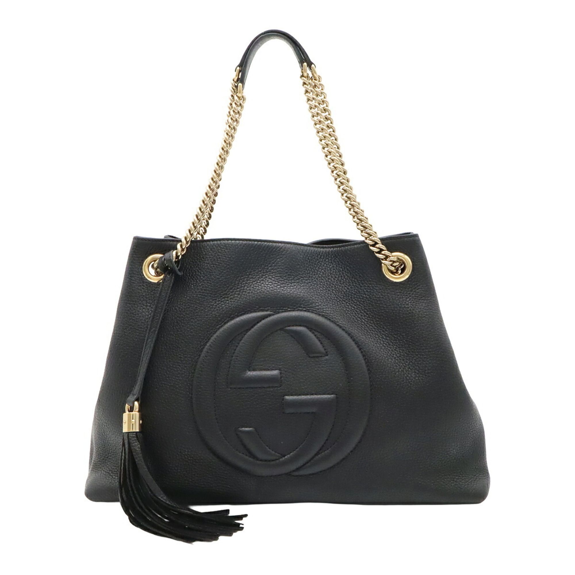Leather Tote Bag (Pre-Owned) - Gucci - Modalova
