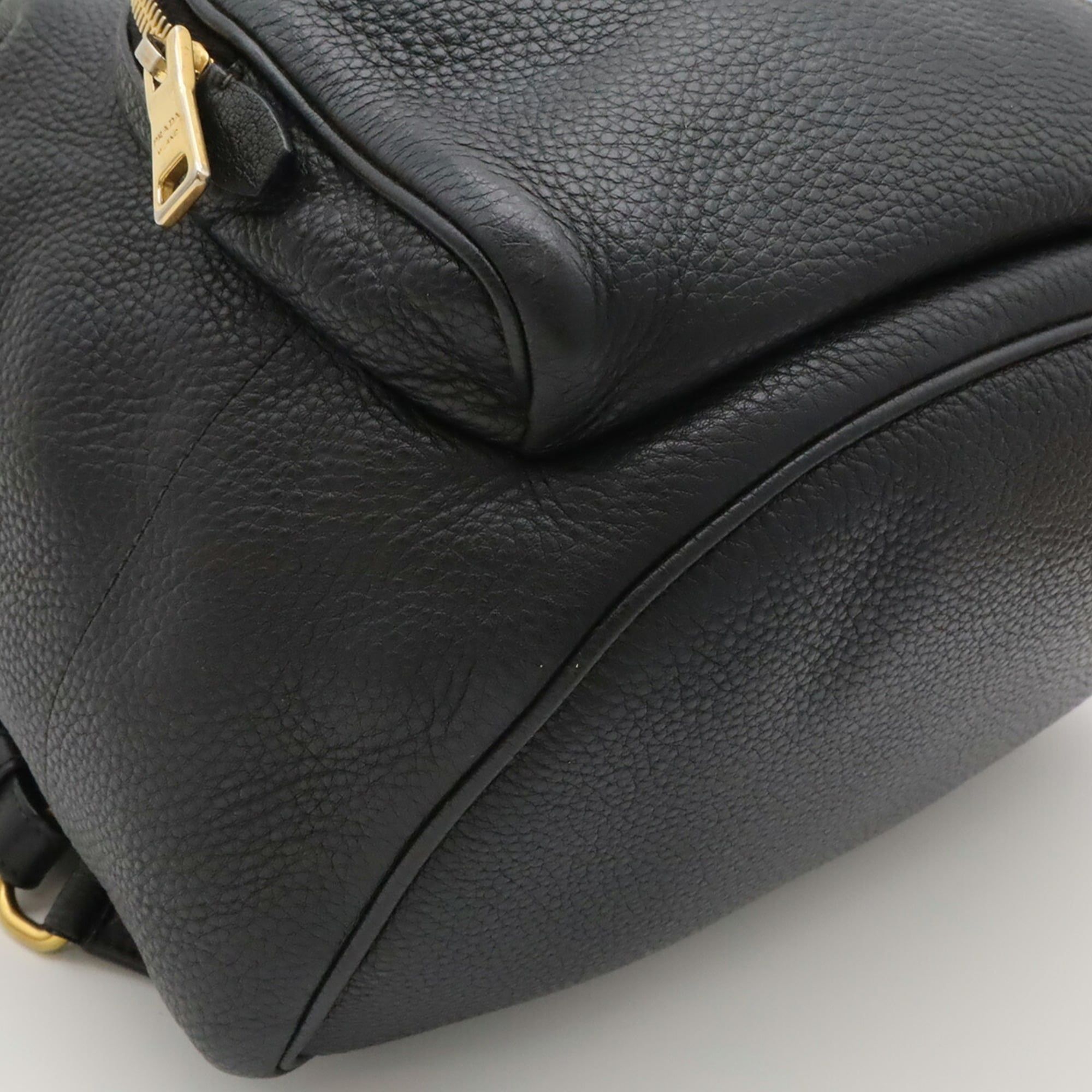 Leather Backpack (Pre-Owned) - Prada - Modalova