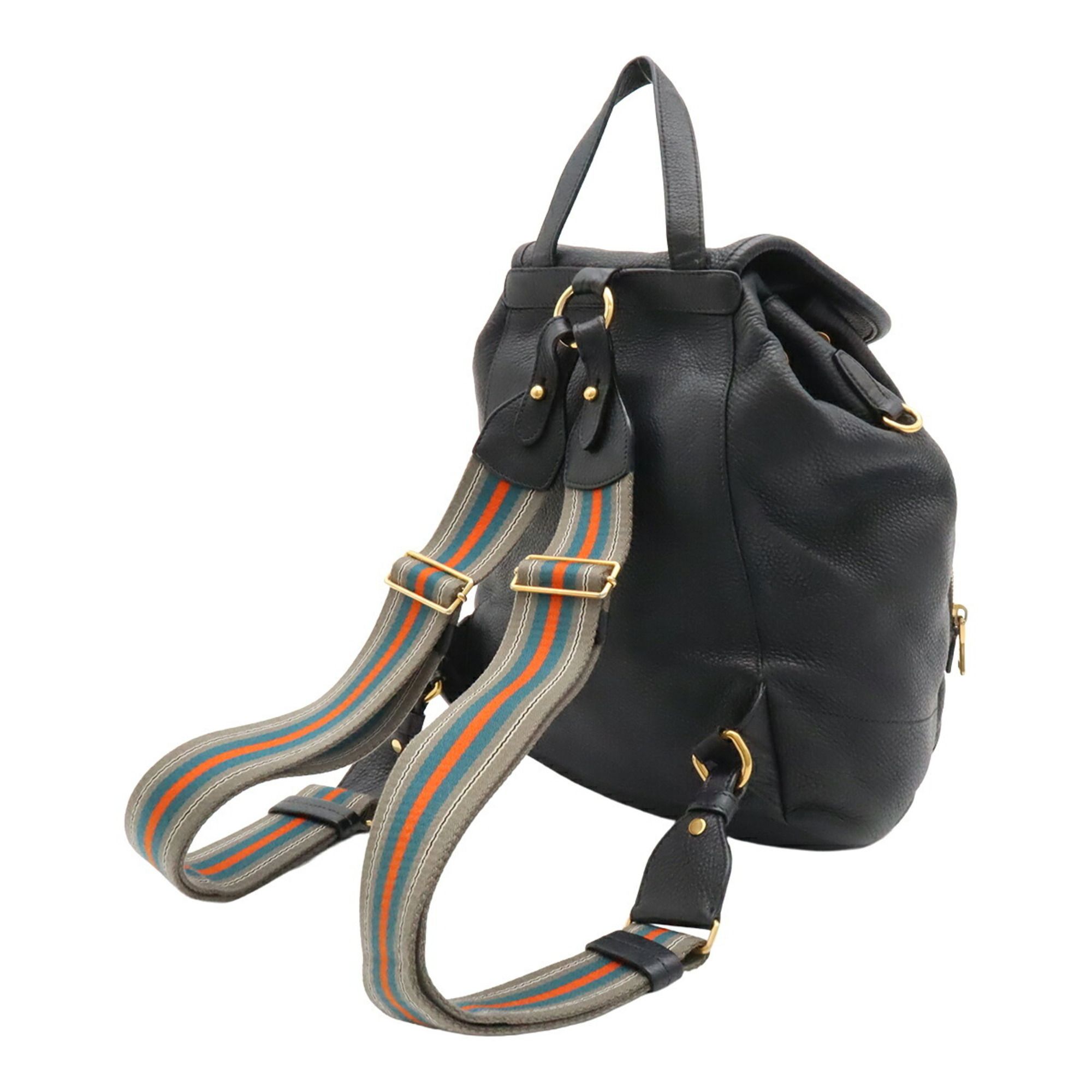 Leather Backpack (Pre-Owned) - Prada - Modalova