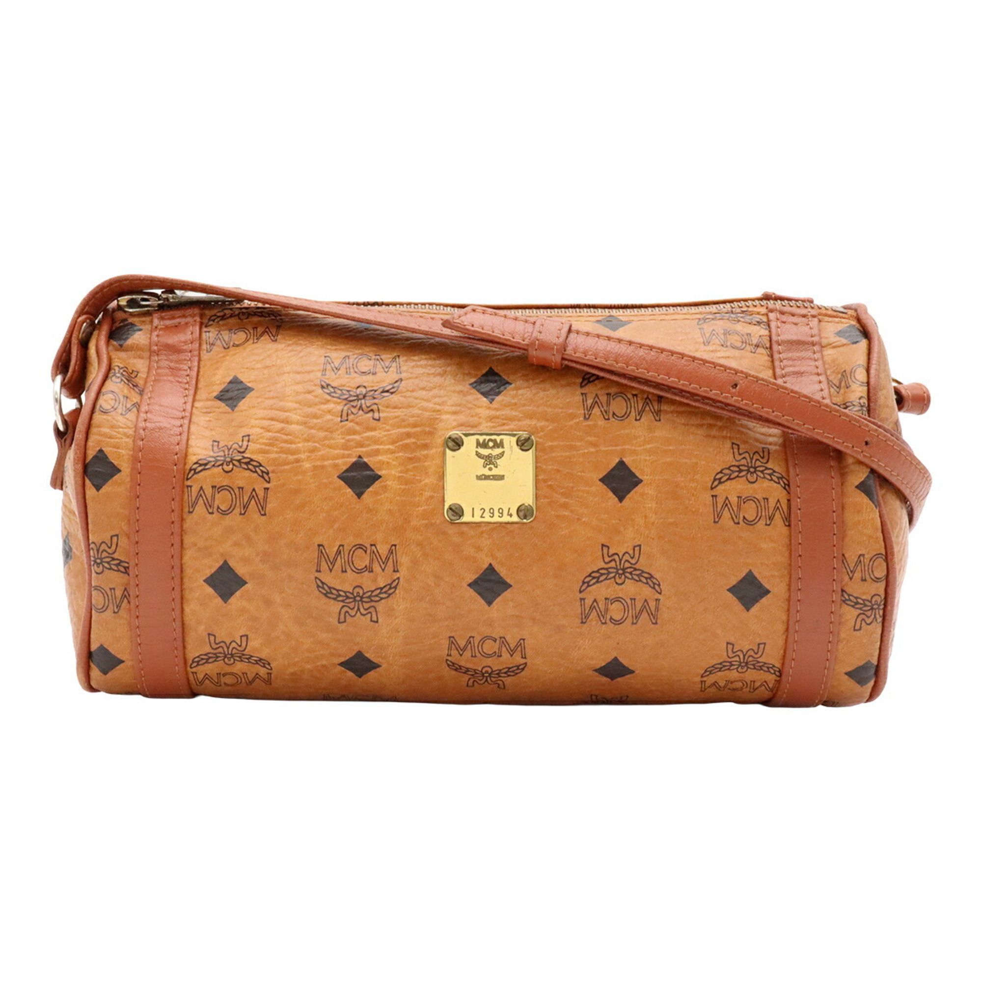 Coated Canvas Pochette Shoulder Bag (Pre-Owned) - MCM - Modalova