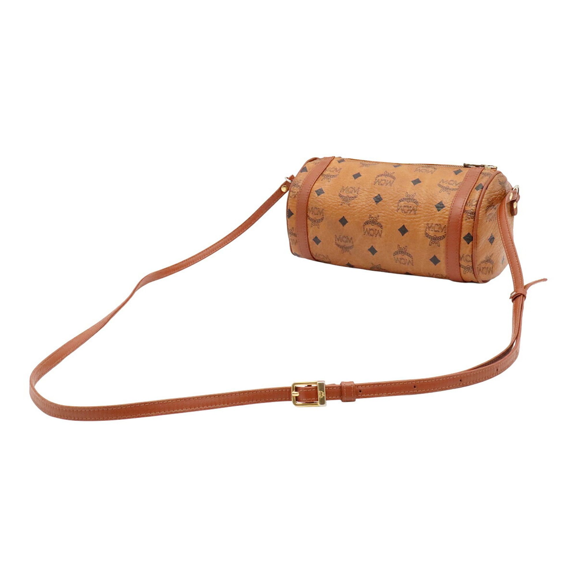 Coated Canvas Pochette Shoulder Bag (Pre-Owned) - MCM - Modalova