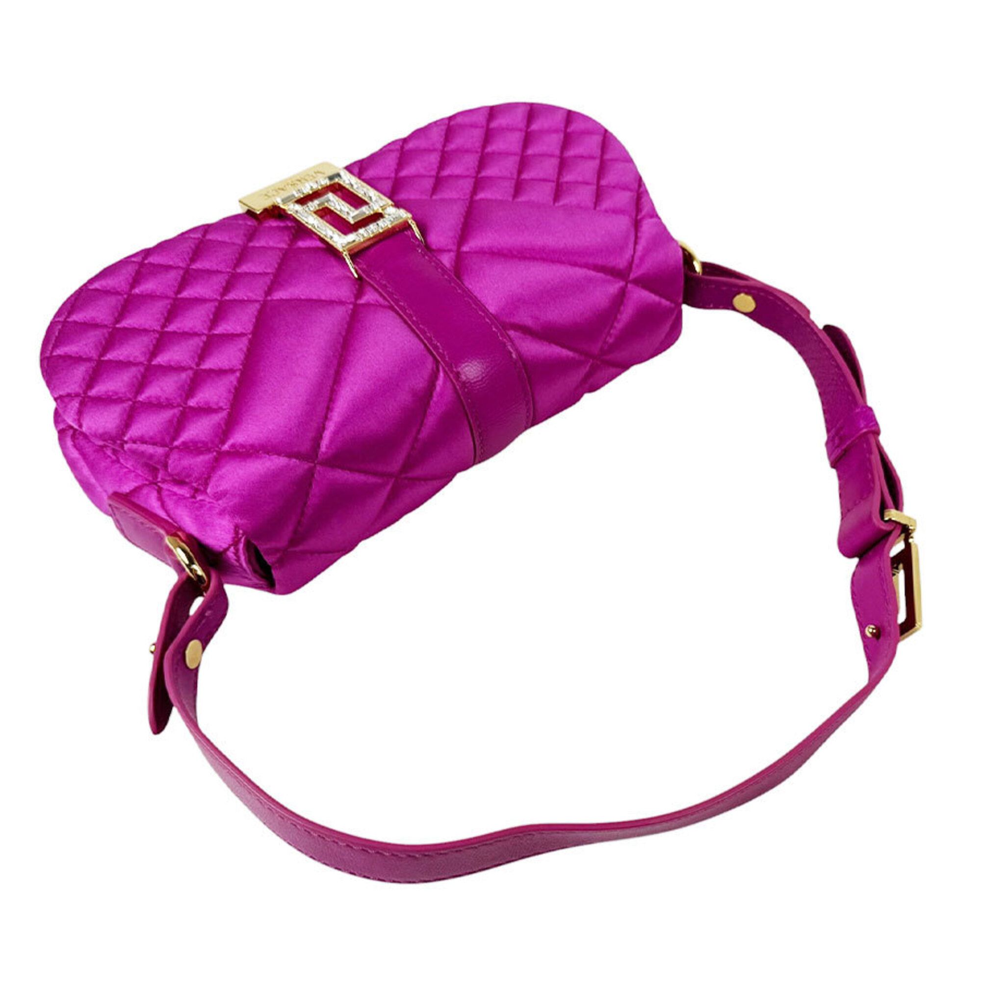 Satin Shoulder Bag (Pre-Owned) - Versace - Modalova