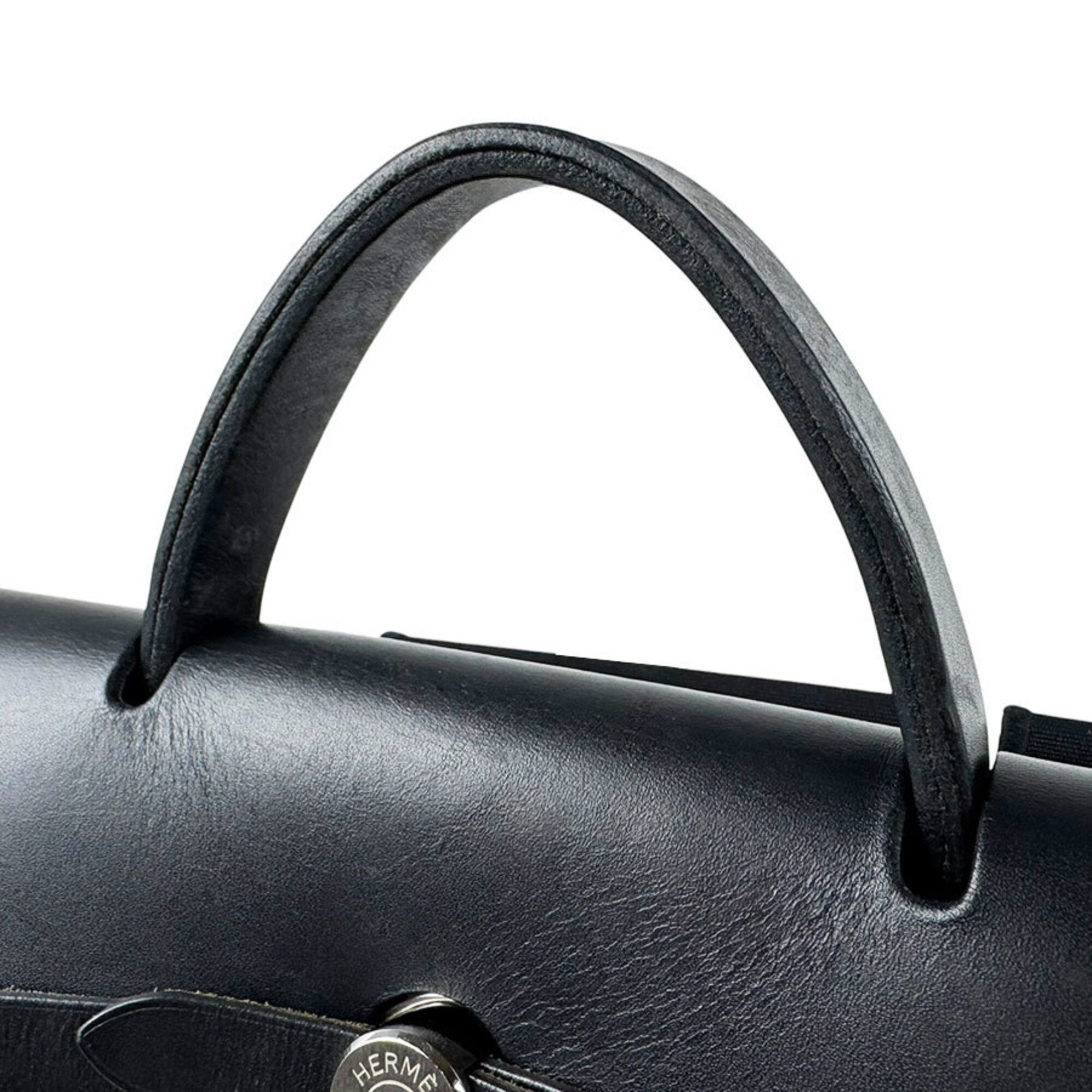 Toile Officier Handbag (Pre-Owned) - Hermes - Modalova