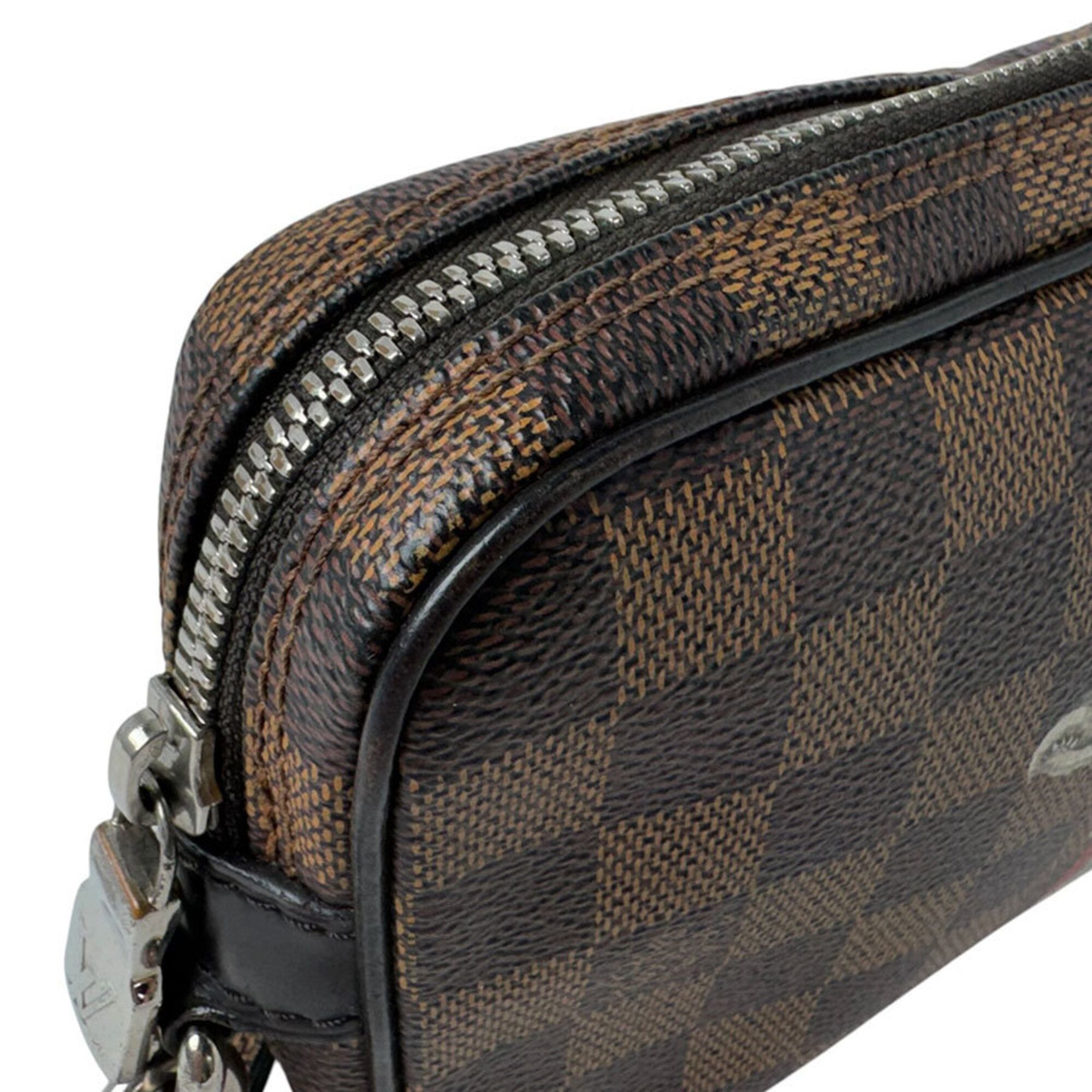 Damier Canvas Clutch Bag (Pre-Owned) - Louis Vuitton - Modalova