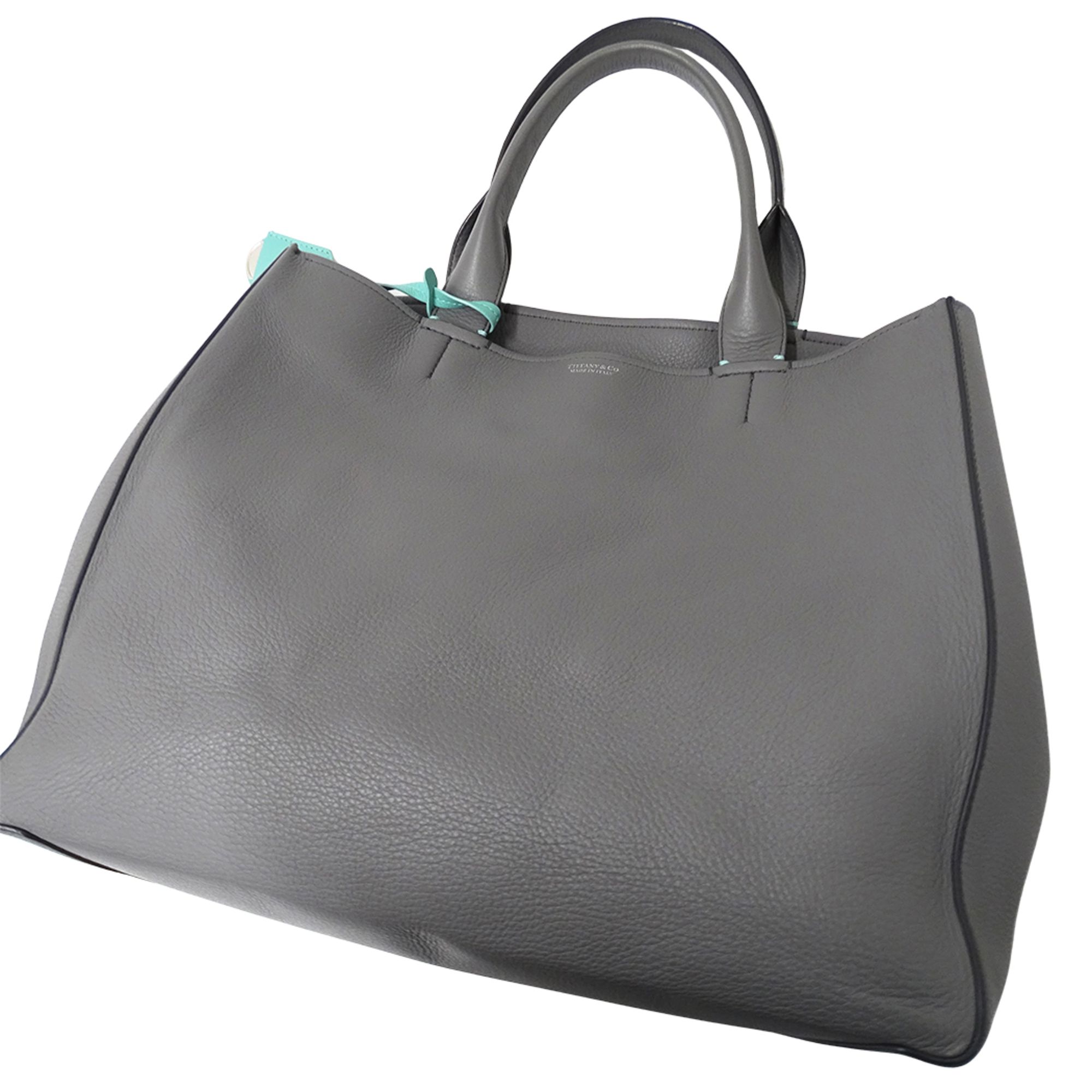 Leather Handbag Shoulder Bag (Pre-Owned) - Tiffany - Modalova