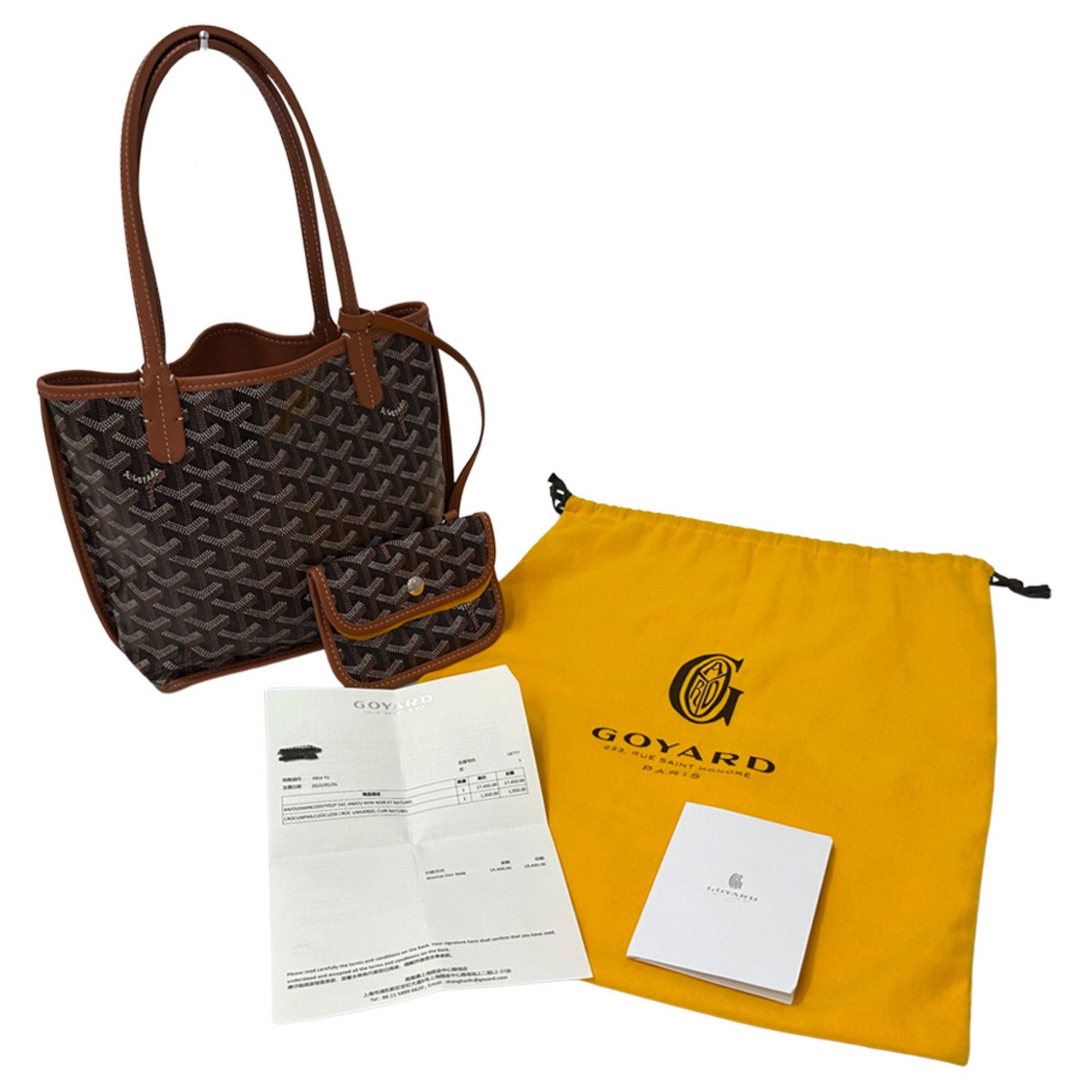 Pvc Leather Handbag Pouch (Pre-Owned) - Goyard - Modalova