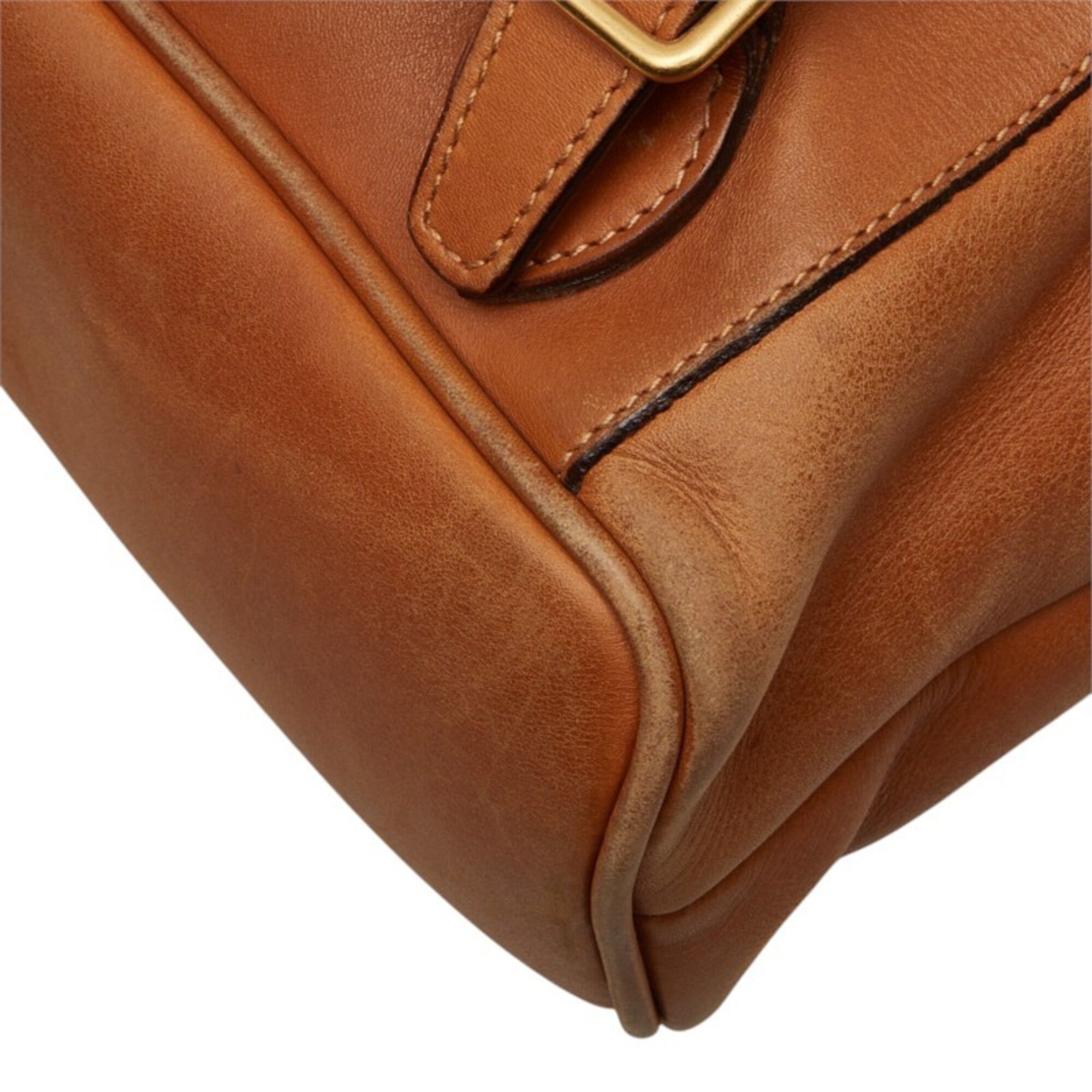 Leather Backpack (Pre-Owned) - Gucci - Modalova