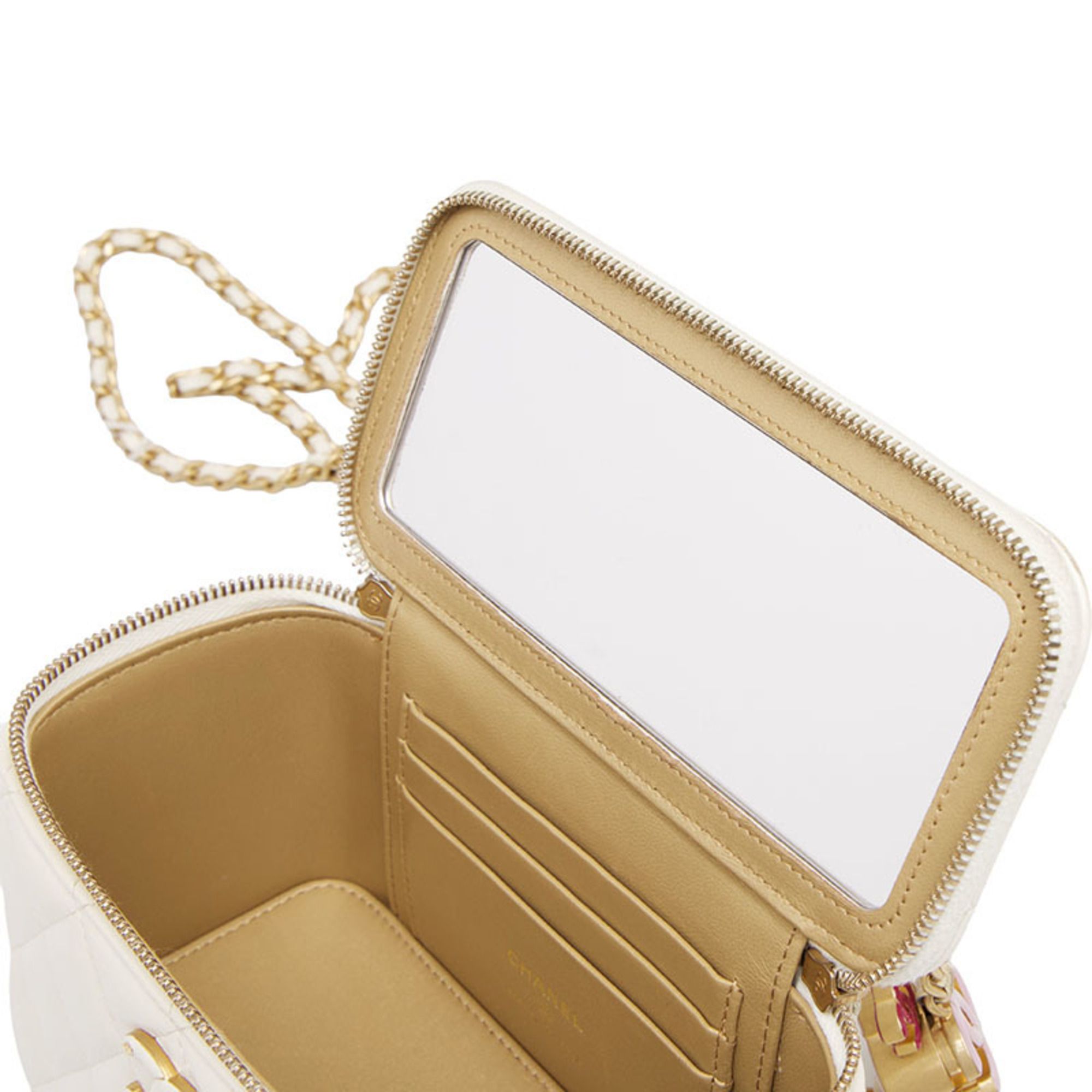 Leather Shoulder Bag Vanity Bag (Pre-Owned) - Chanel - Modalova