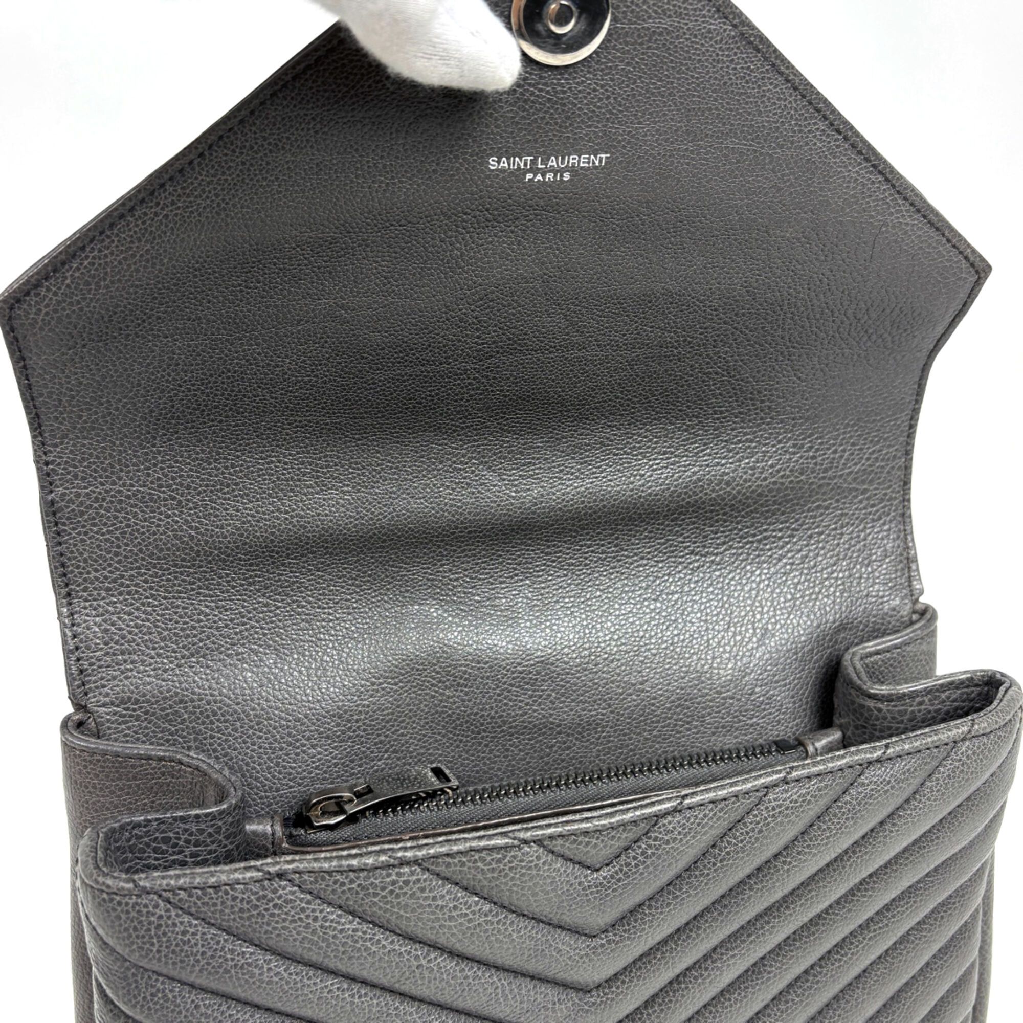 Leather Handbag (Pre-Owned) - Saint Laurent - Modalova