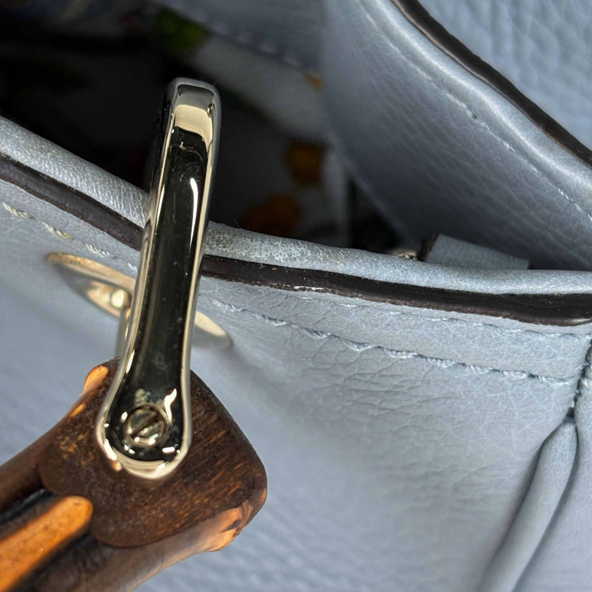 Leather Tote Bag (Pre-Owned) - Gucci - Modalova
