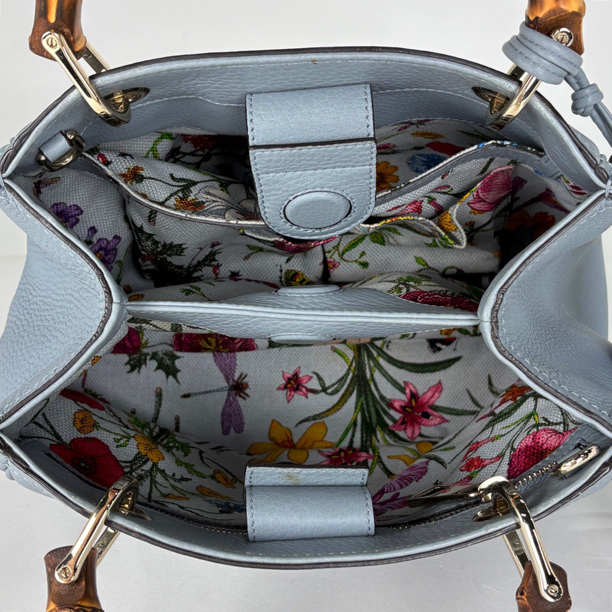 Leather Tote Bag (Pre-Owned) - Gucci - Modalova