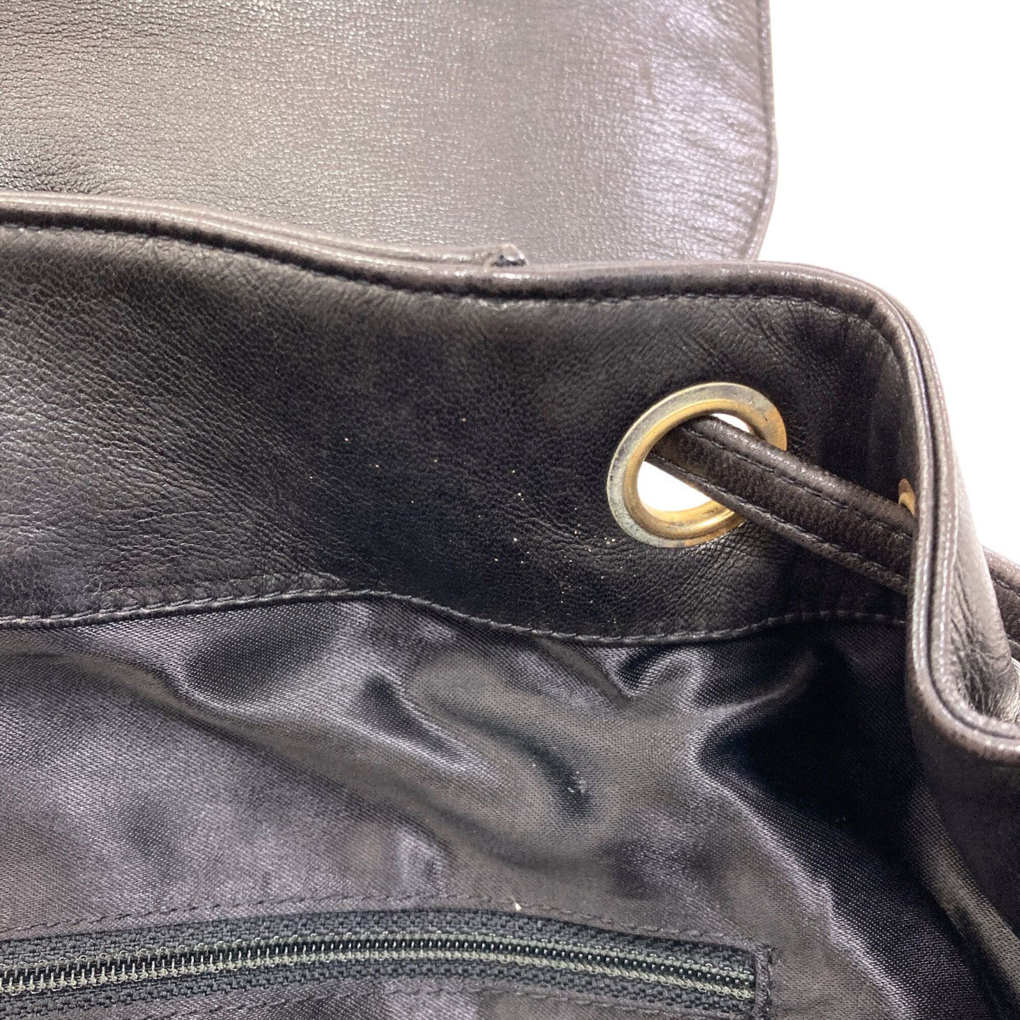 Leather Backpack (Pre-Owned) - Chanel - Modalova